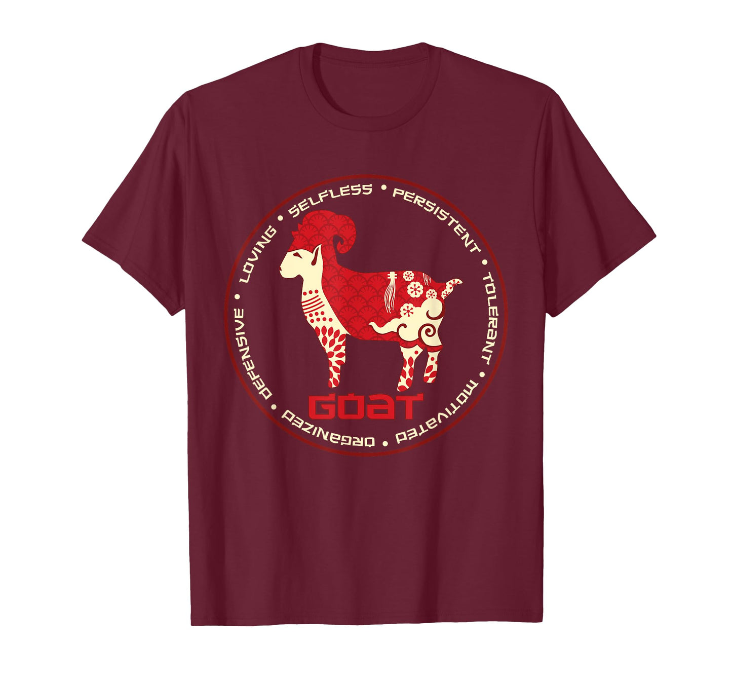 Chinese Zodiac Year of the Goat Astrology Horoscope Zodiac T-Shirt