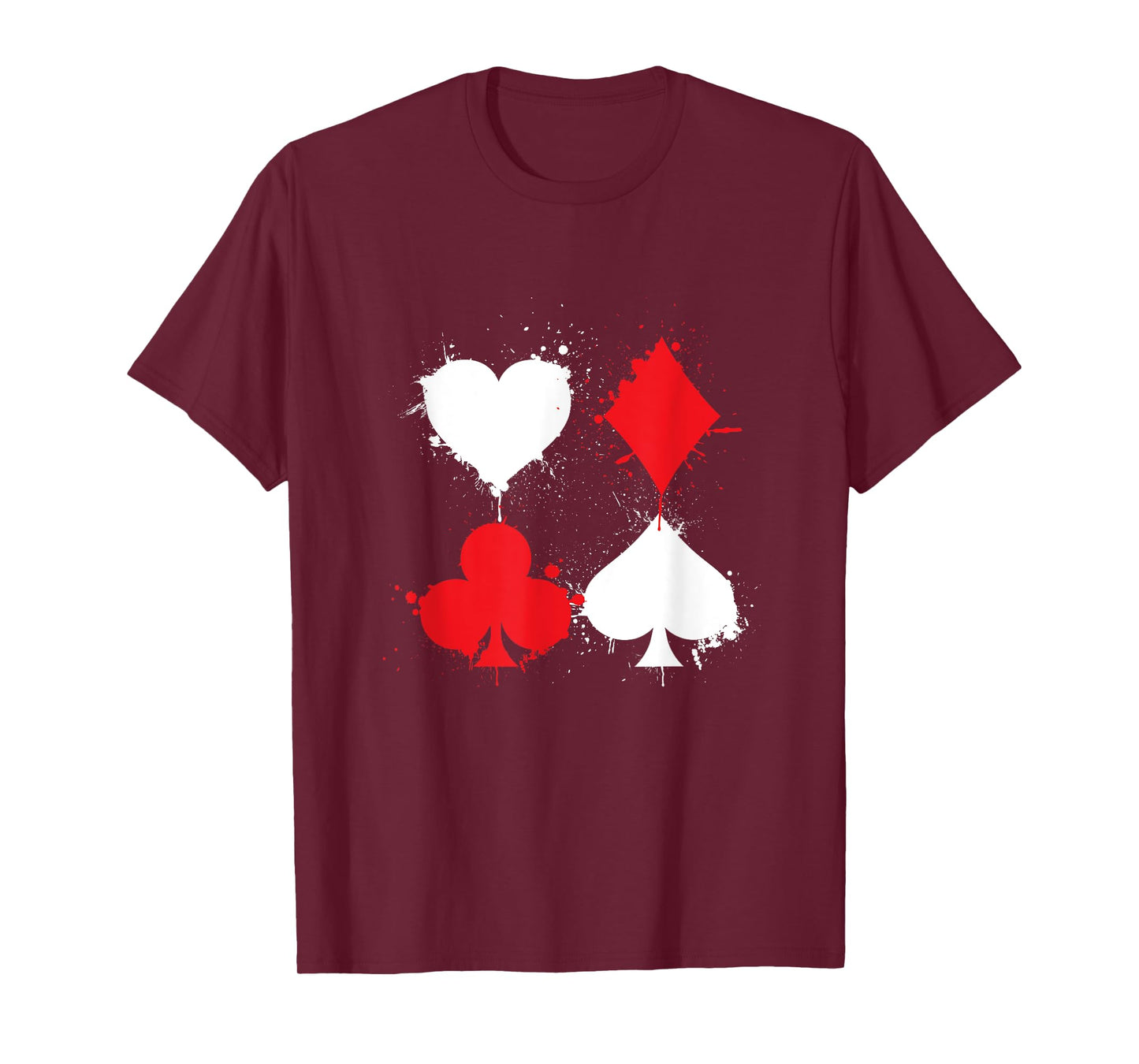 Casino Card Game Poker Game All In Cards Spades T-Shirt