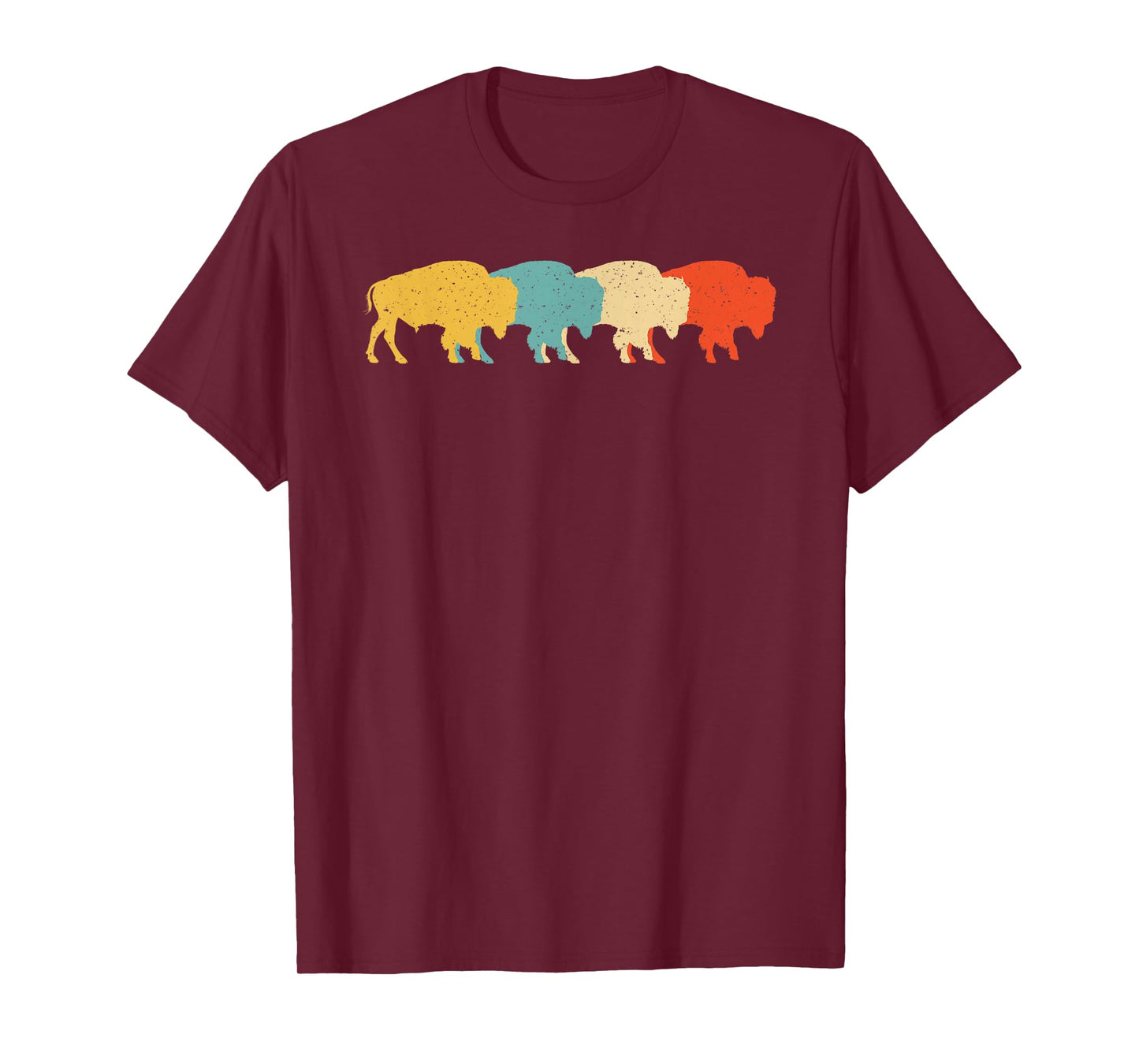 Cool Bison Design For Men Women Kids Buffalo Bison Lovers T-Shirt