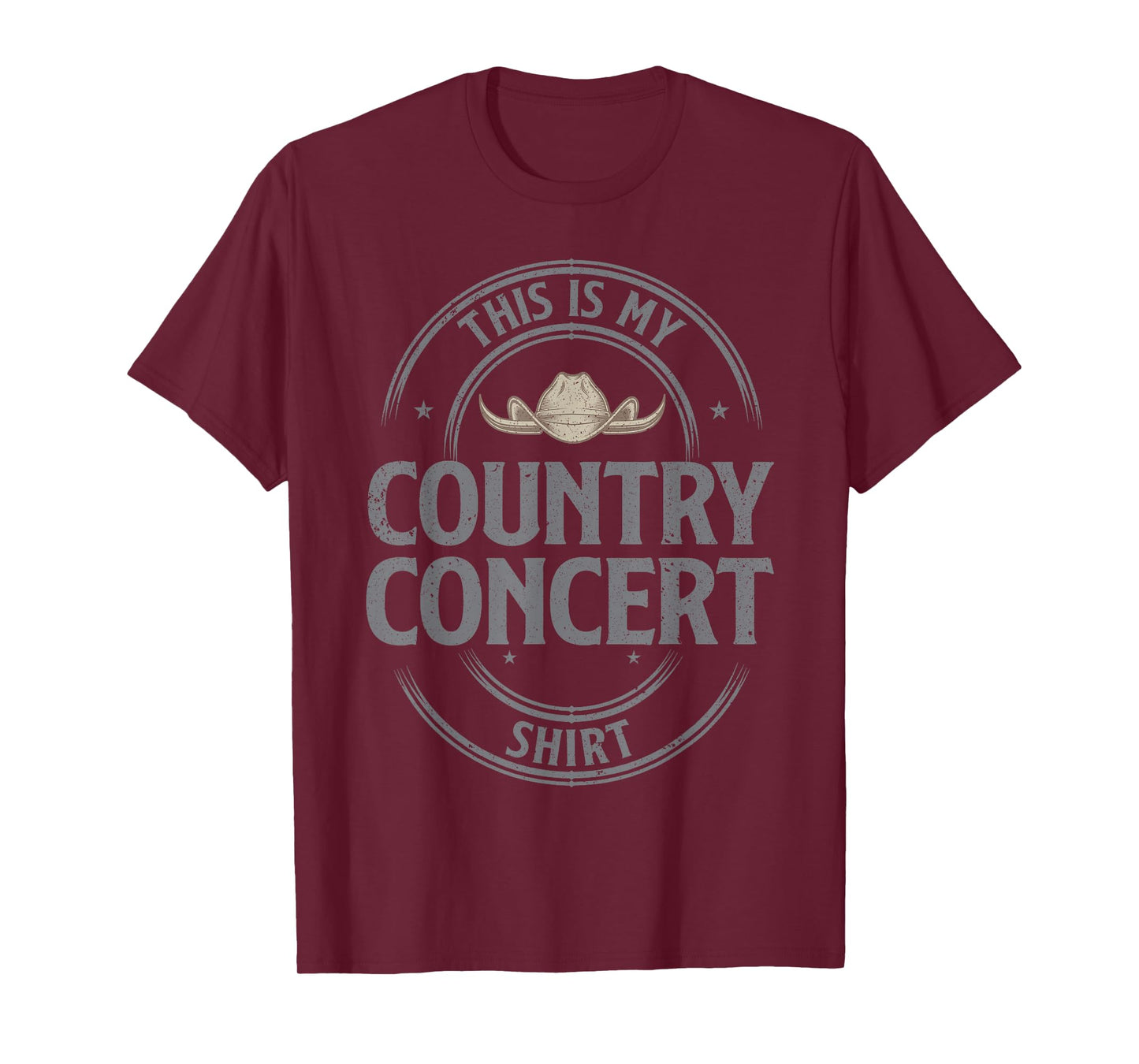 Cool Country Concert Art For Men Women Country Music Lover T-Shirt