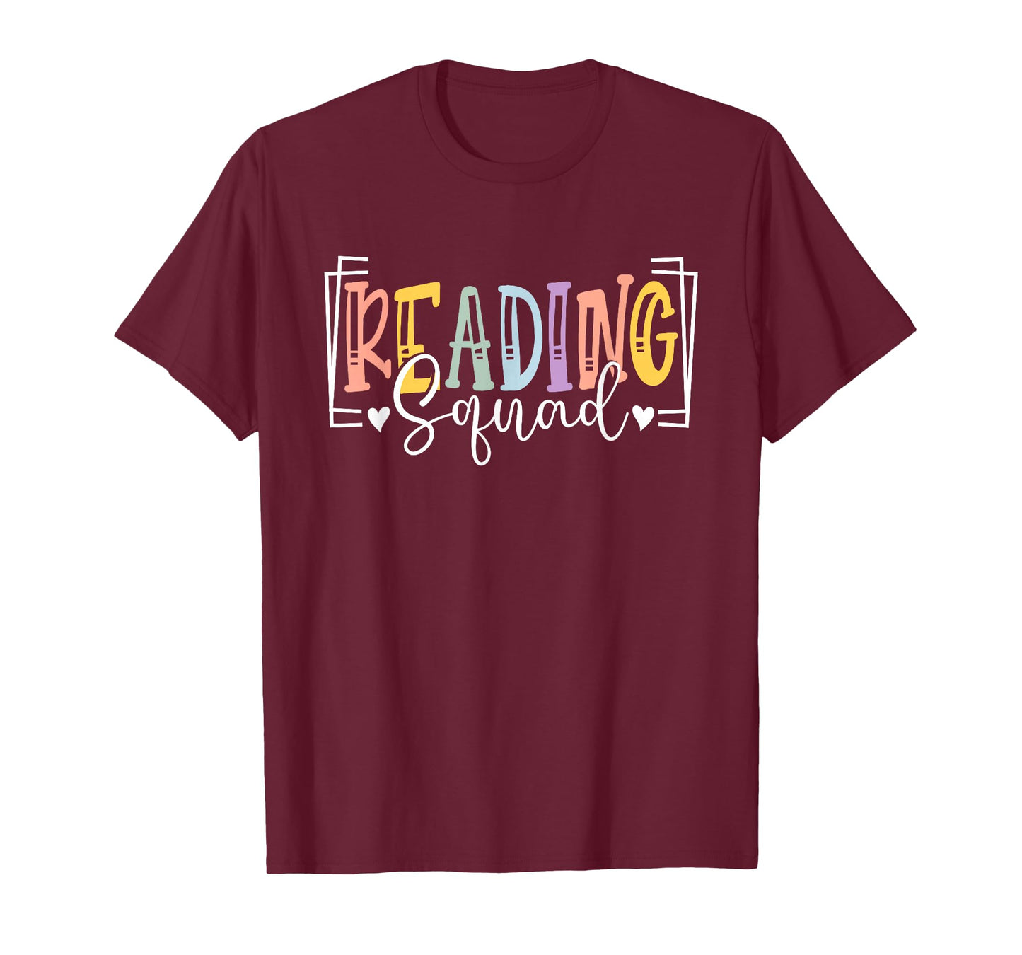 Reading Specialist Squad School Reading Interventionist Team T-Shirt