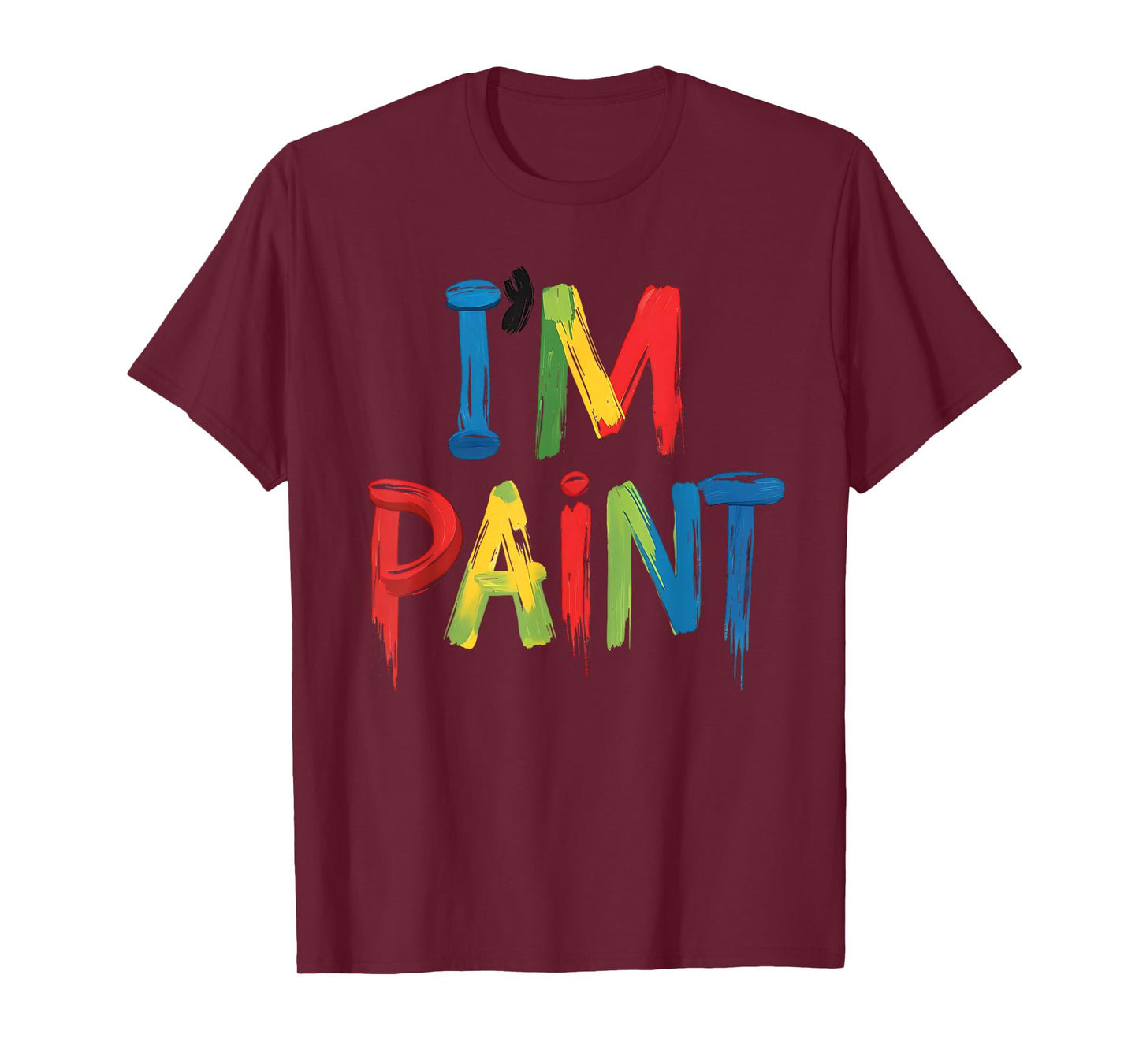 I Heart To Finger Paint I'm Paint Cute Couple Valentine Cute T-Shirt