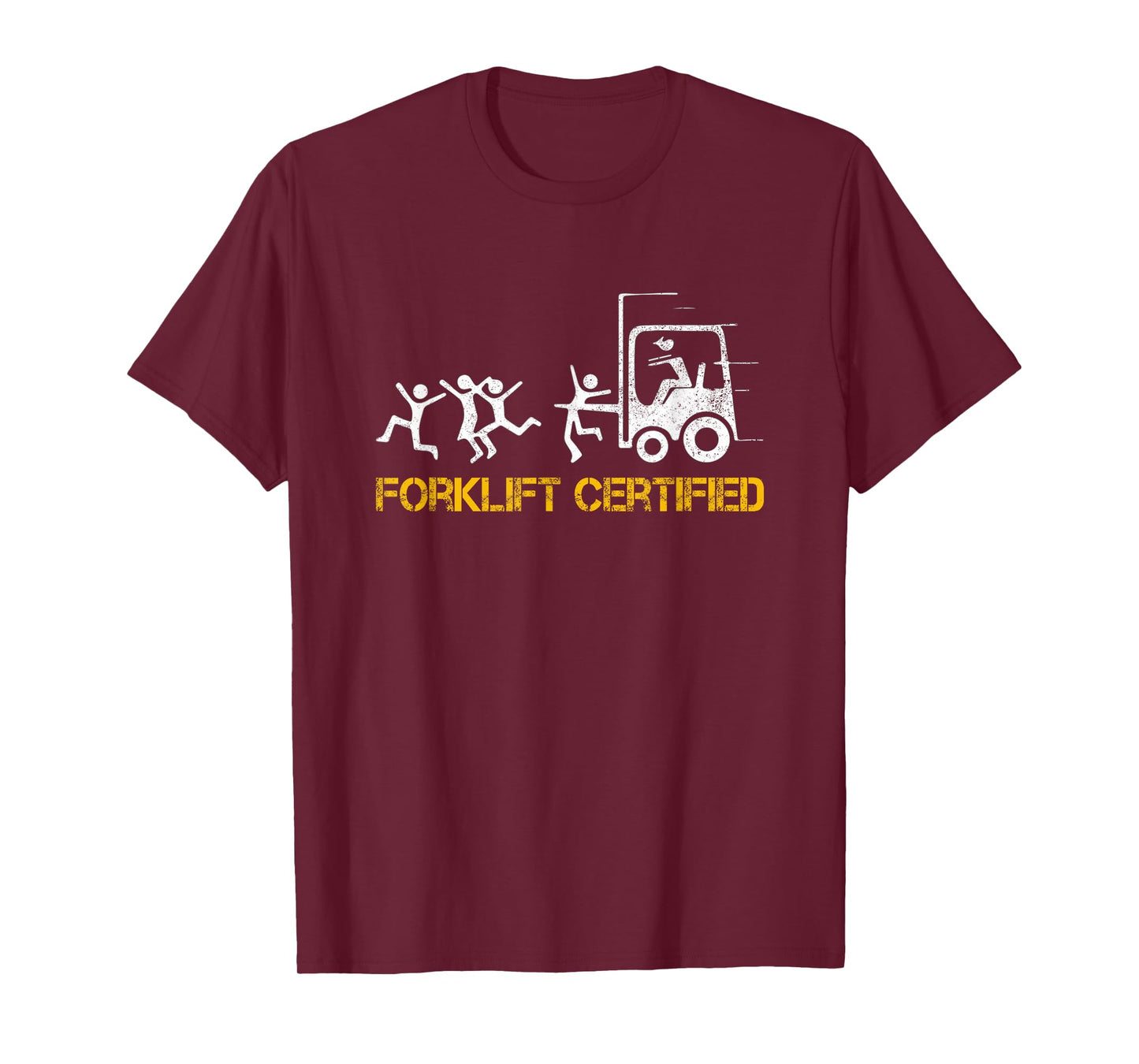Forklift Certified Operator Funny Forklift Driver Forklifter T-Shirt