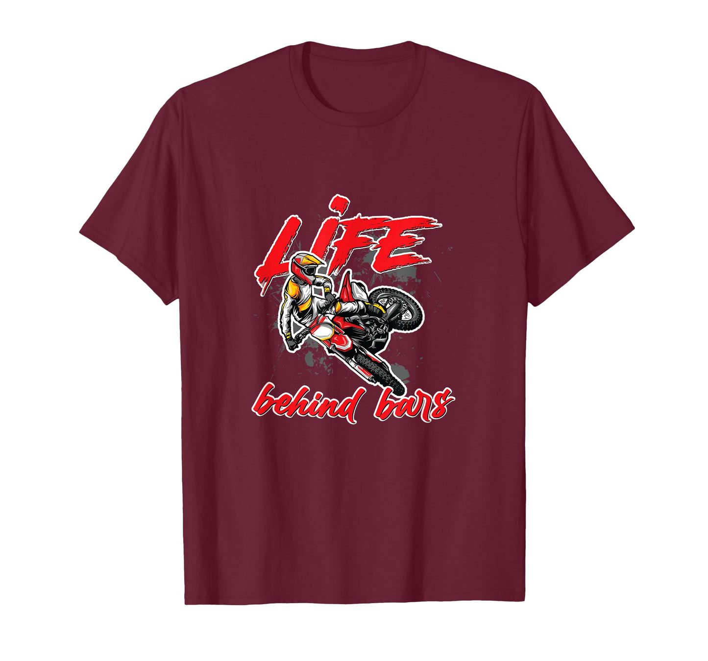 Life behind bars Dirtbike Motocross T-Shirt