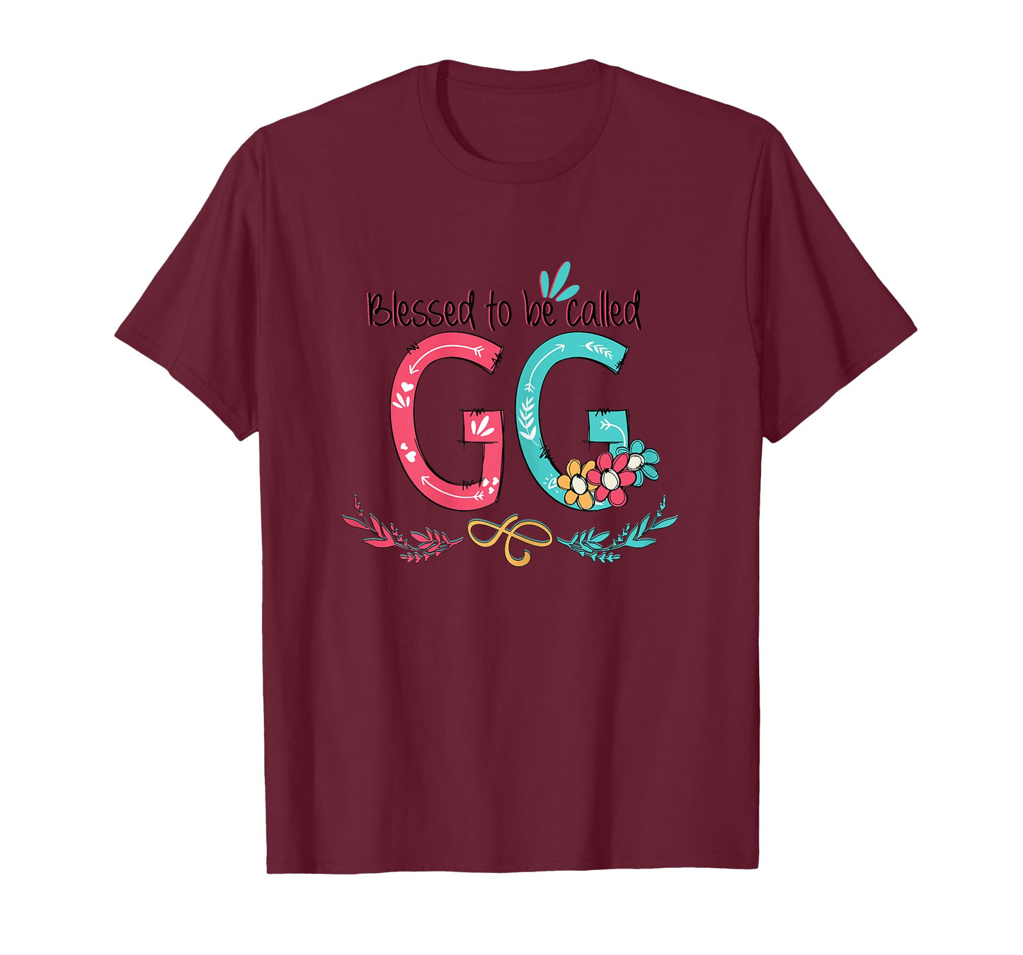 Blessed to be called GG Colorful gifts-Grandma tee T-Shirt