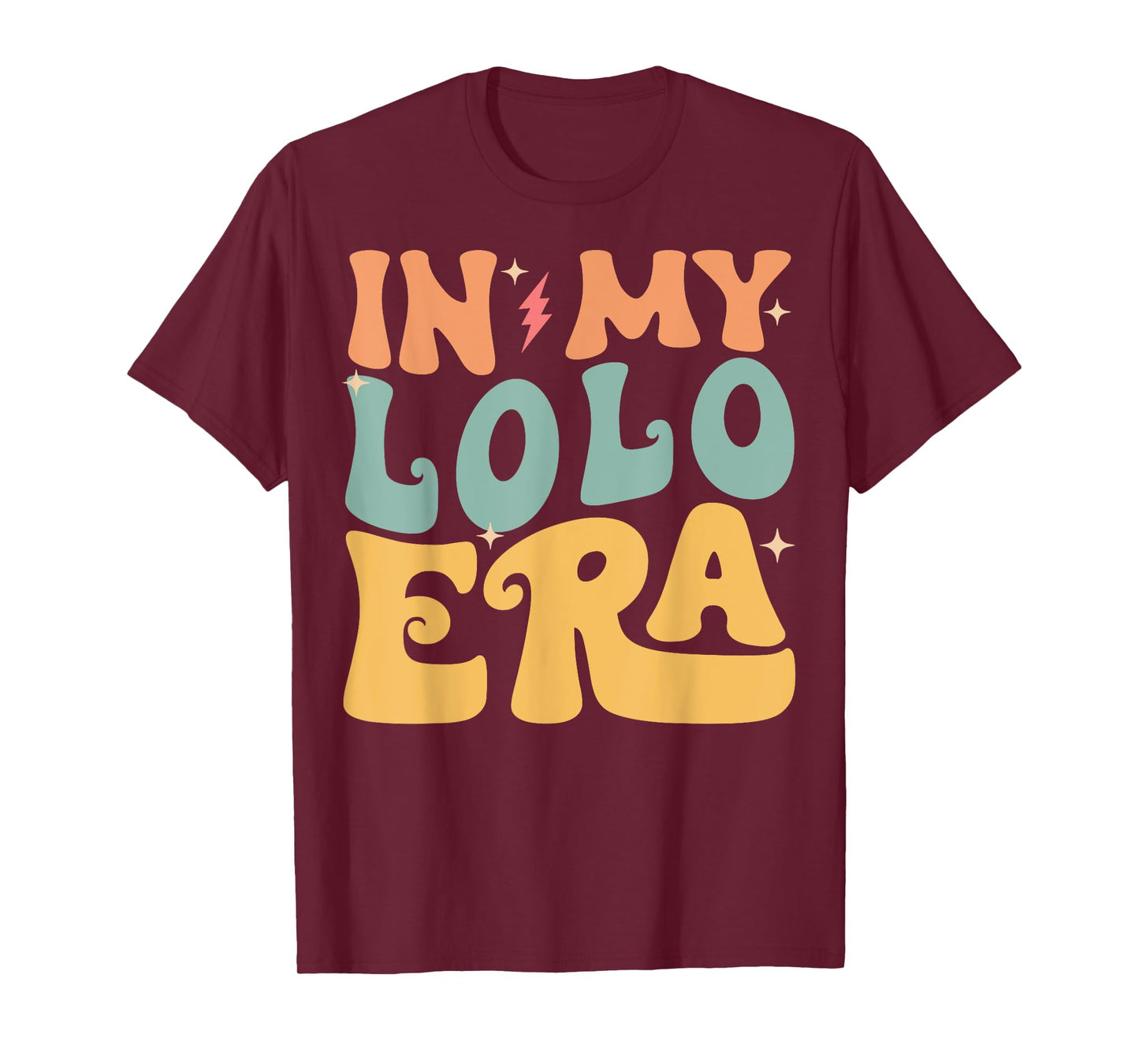 In My LOLO Era Groovy Funny Grandpa Father's Day T-Shirt