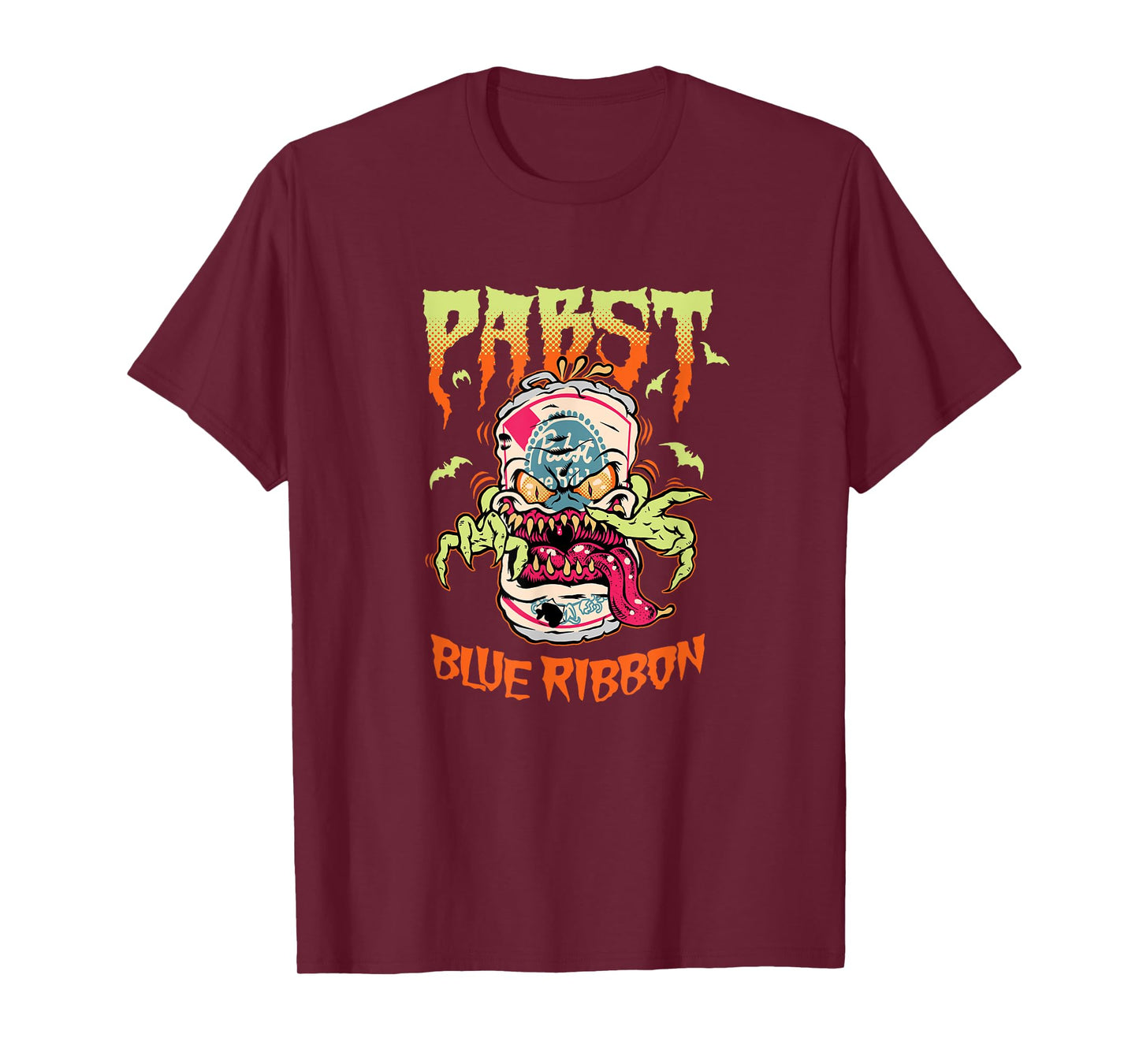 Pabst Blue Ribbon | Halloween Creature Can T-Shirt