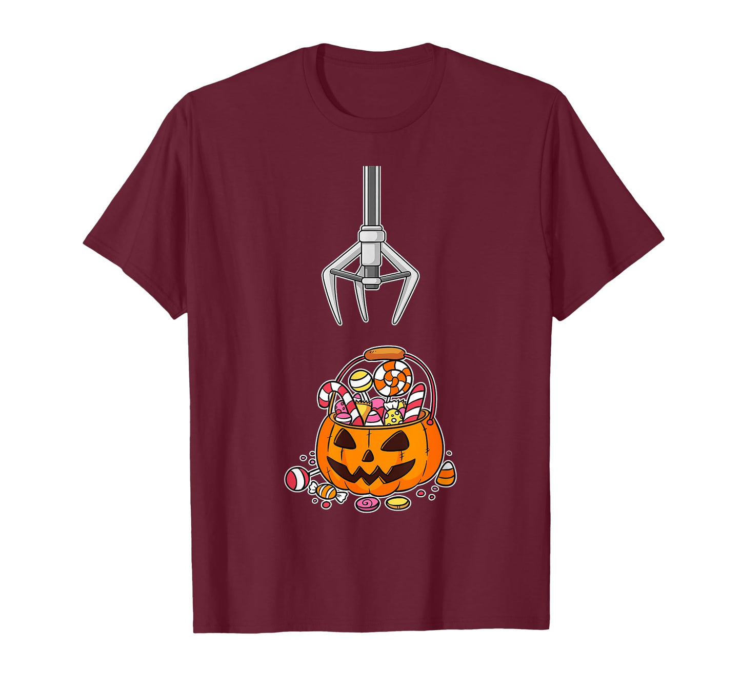 Grab A Candy Pumpkin Funny Halloween T-Shirt