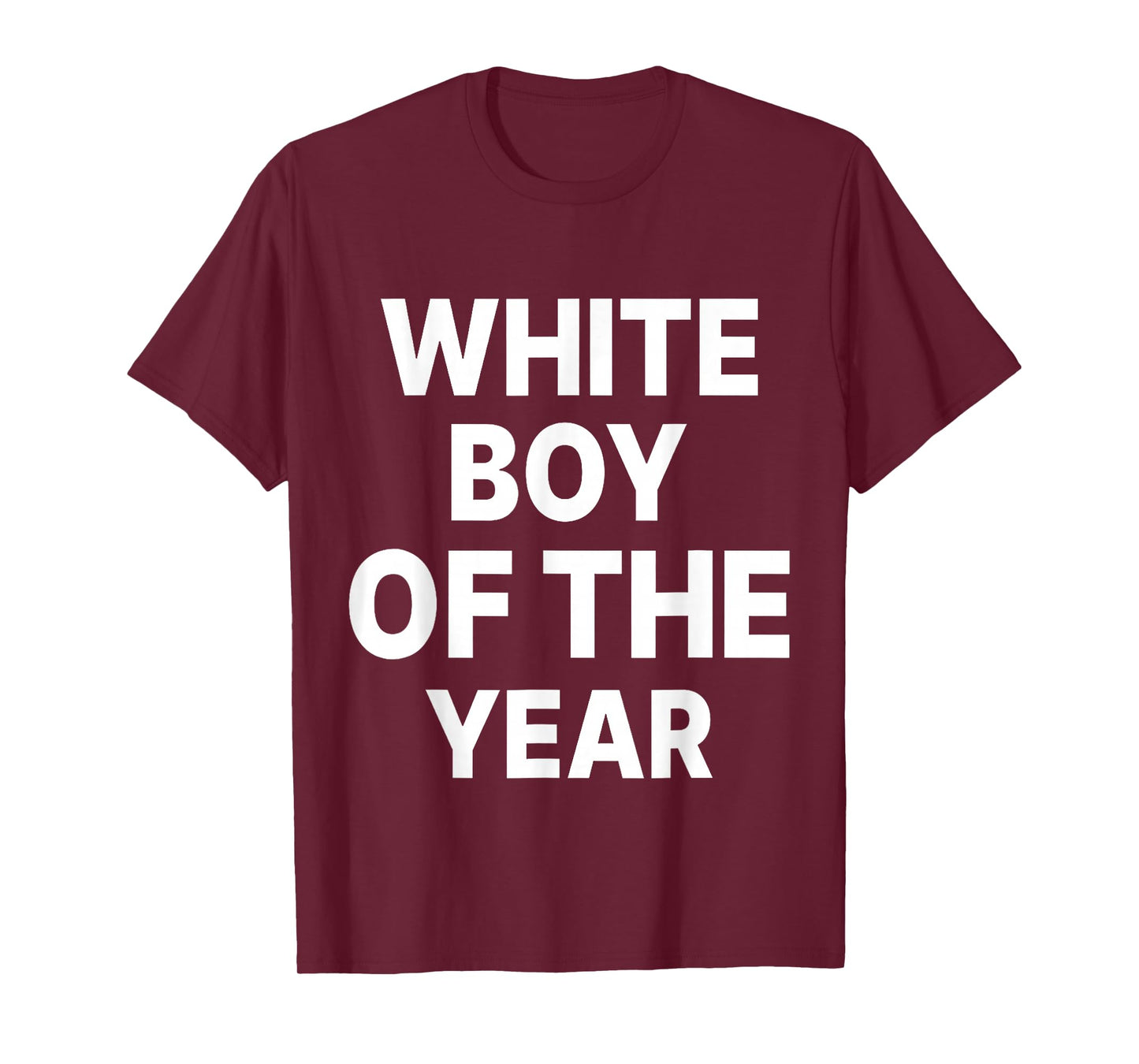 White Boy Of The Year Funny T-Shirt