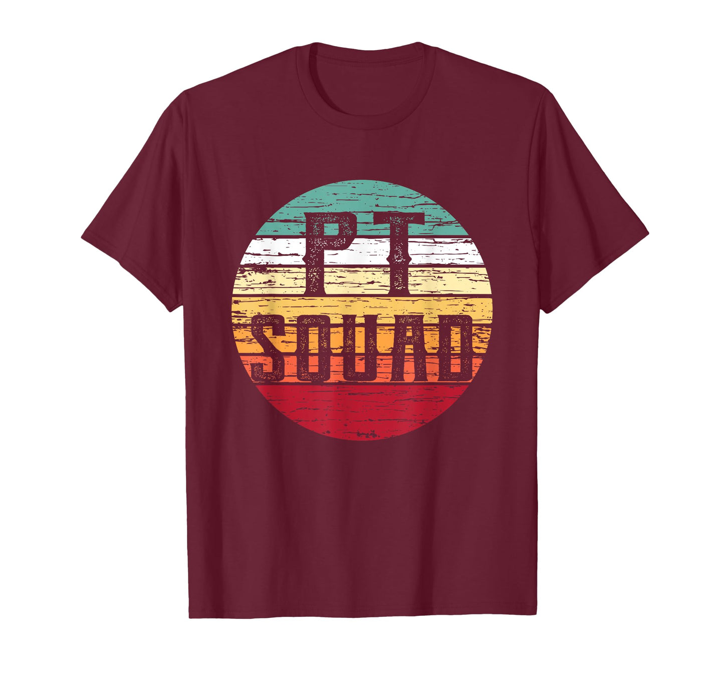 Retro Physical Therapy T-Shirt PT Squad Therapist Gift Idea T-Shirt