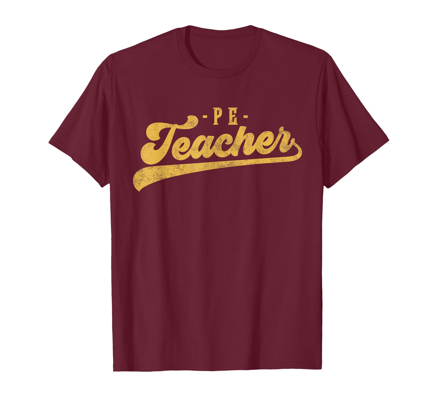 PE Teacher Cute Vintage Graphic Physical Education Teacher T-Shirt