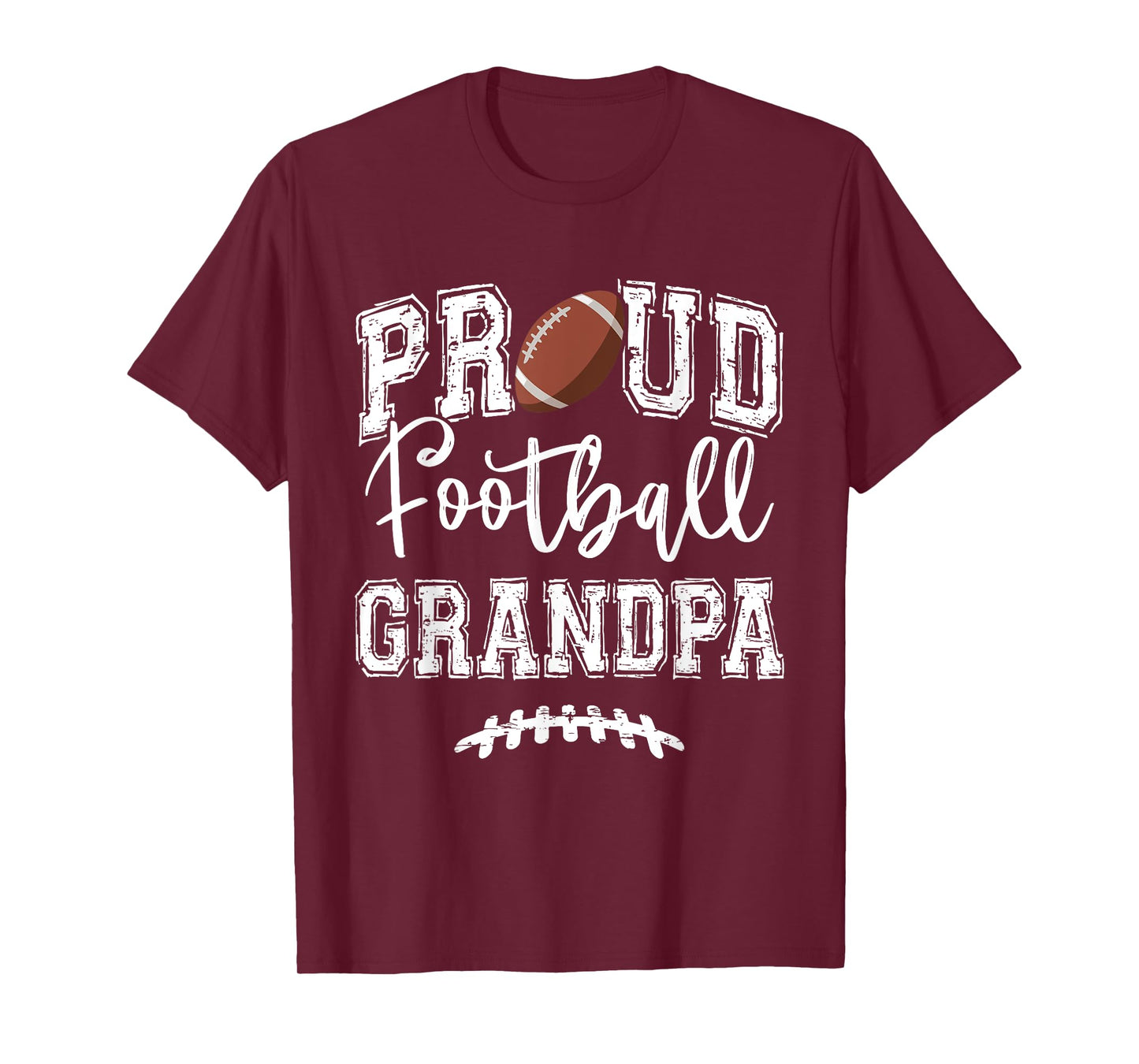 Proud Football Grandpa Funny College That's My Nephew T-Shirt