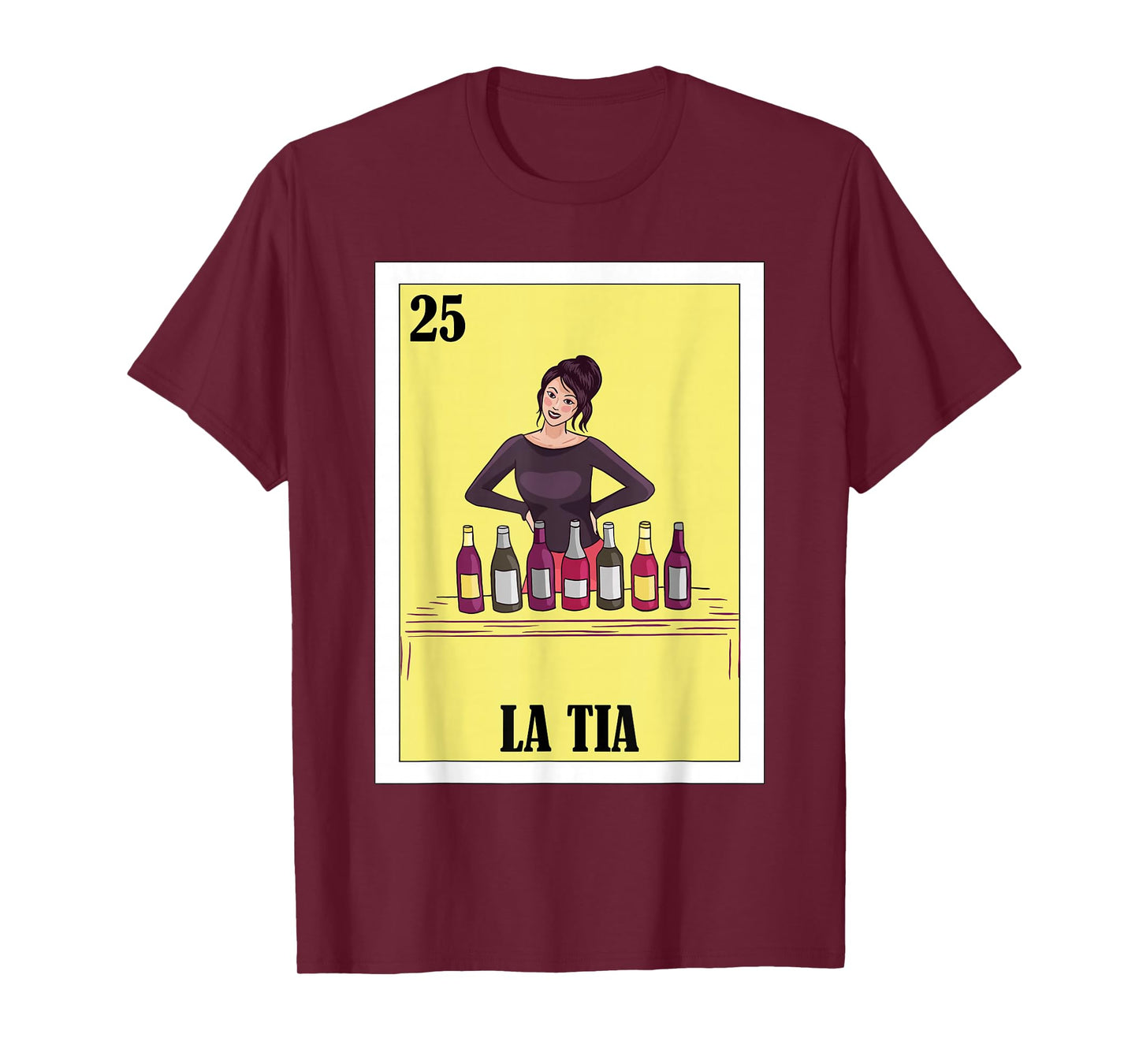 Funny Mexican Design for Aunt - La Tia T-Shirt