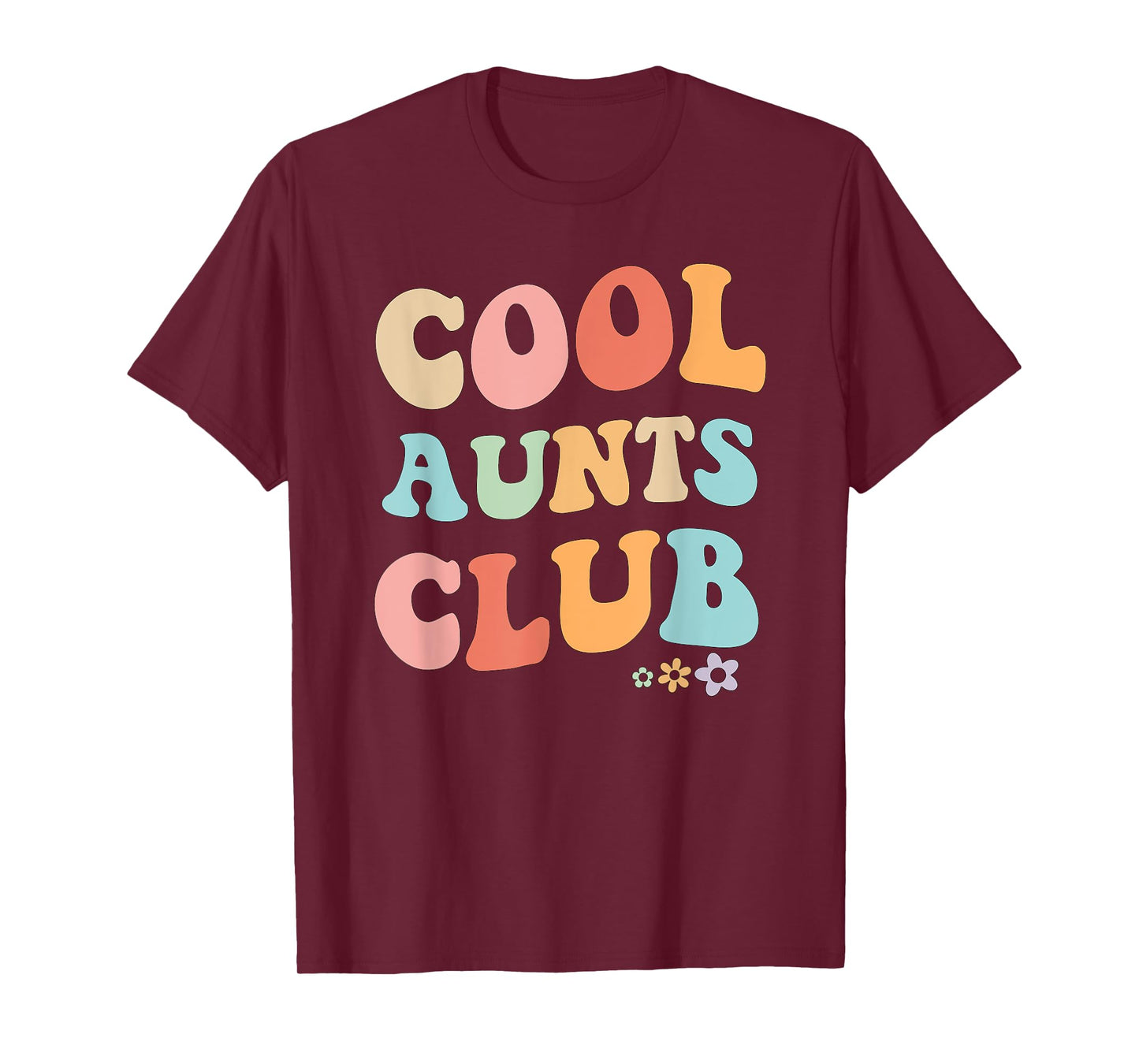 Cool Aunts vintage floral design to auntie from niece T-Shirt