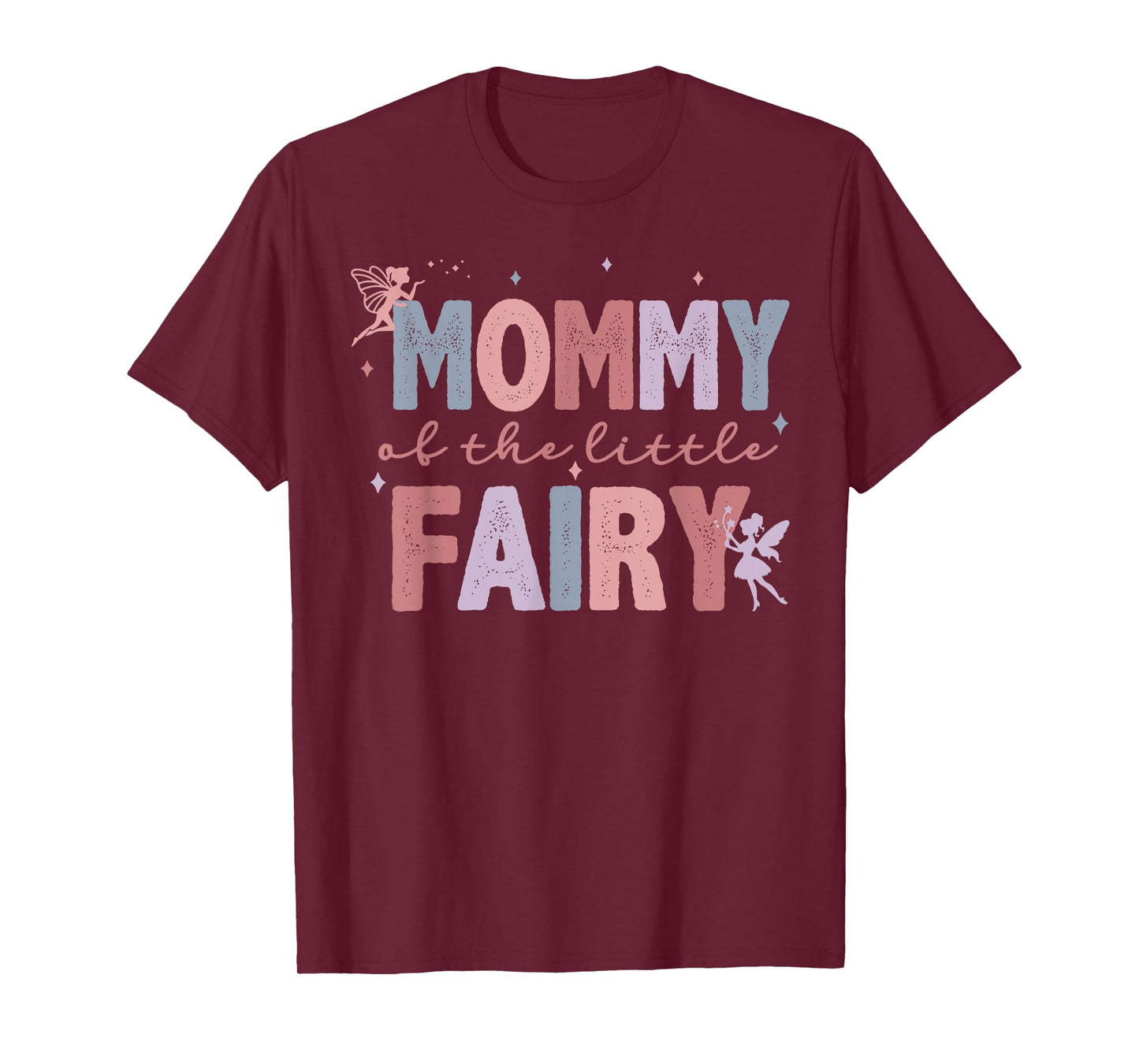Mommy Of The Little Fairy First Birthday Girl Family Party T-Shirt