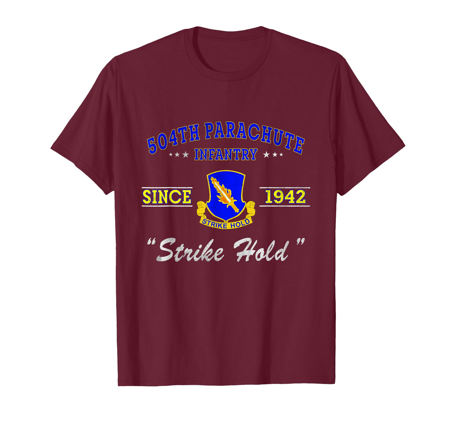 504th Parachute Infantry Regiment Veteran Military T-Shirt