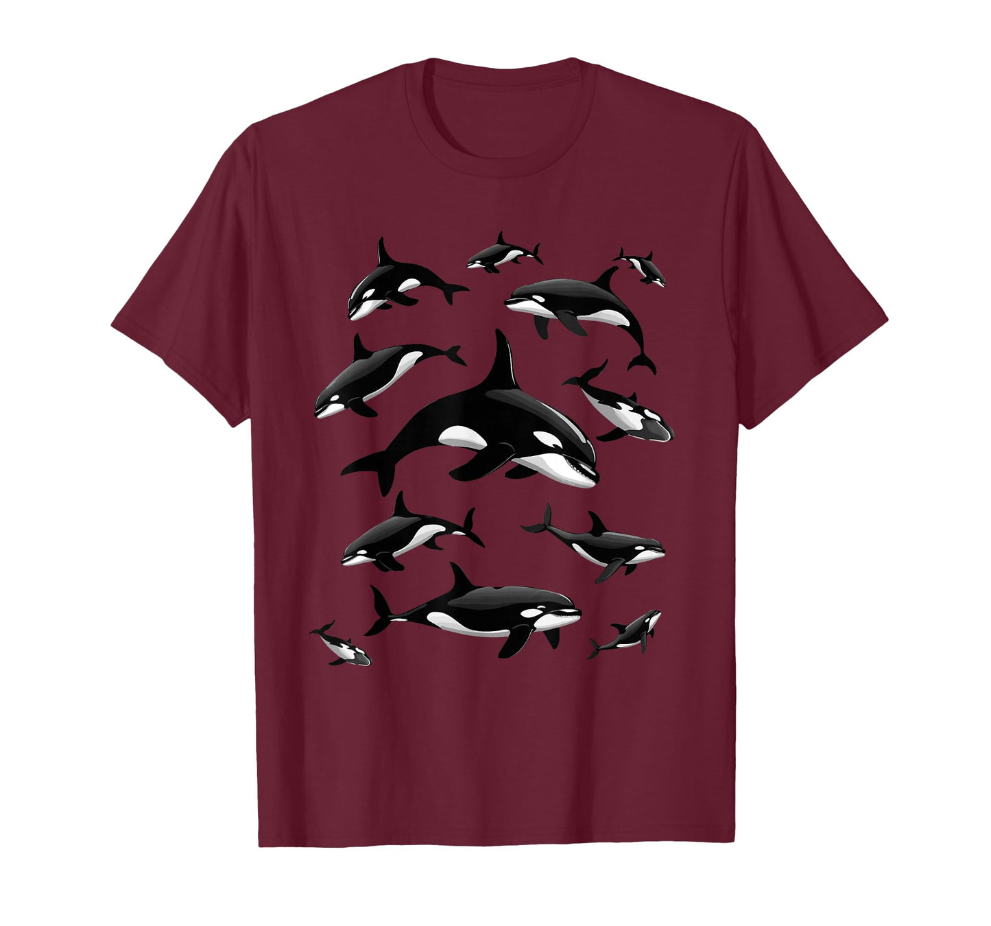Cool Orca Art For Men Women Kids Killer Whale Orca Lover T-Shirt