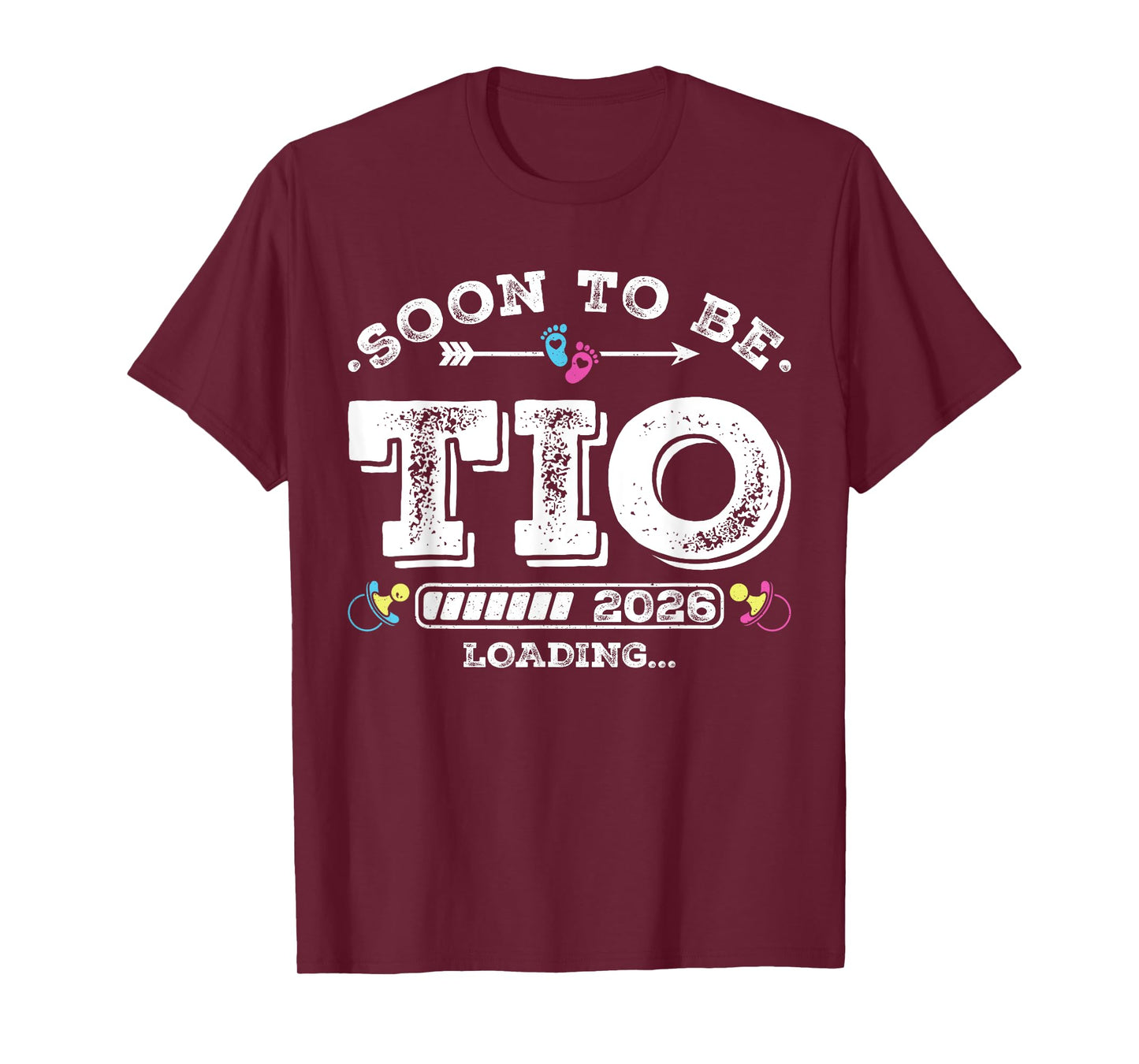 Soon to Be Tio 2026 Loading for Pregnancy Announcement T-Shirt
