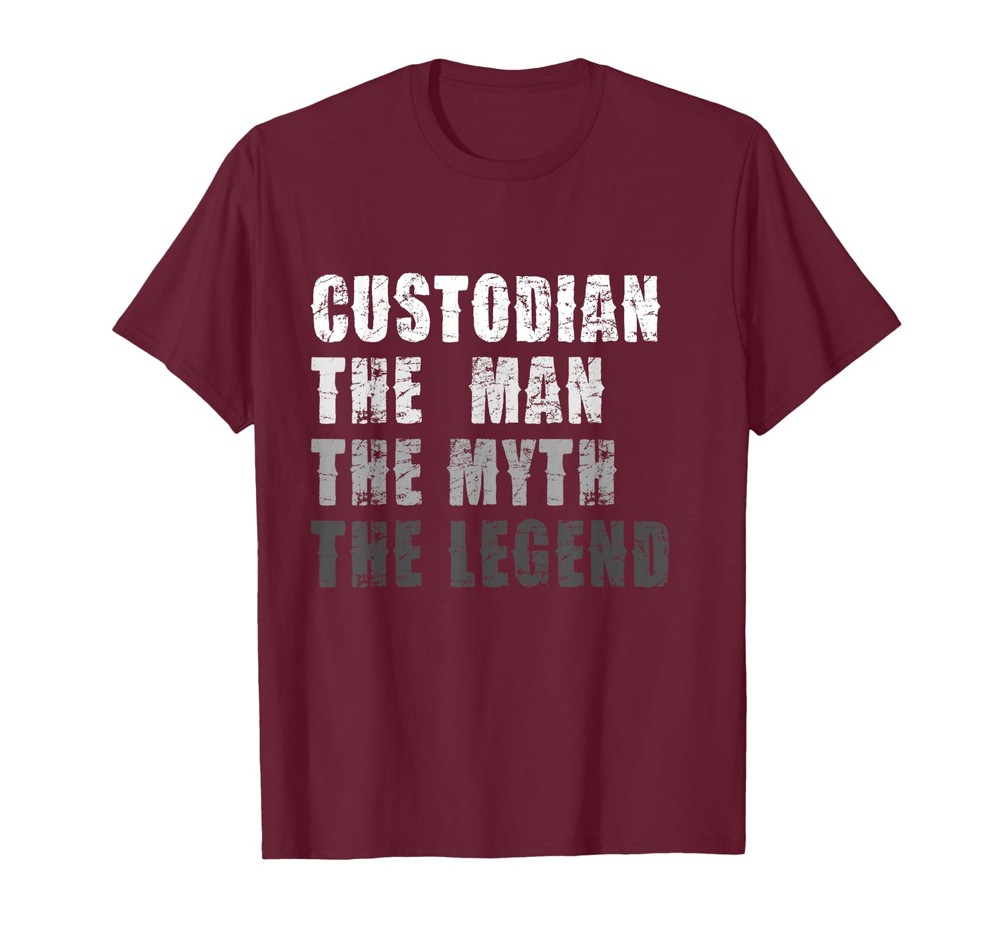 Custodian Man Myth Legend T-Shirt