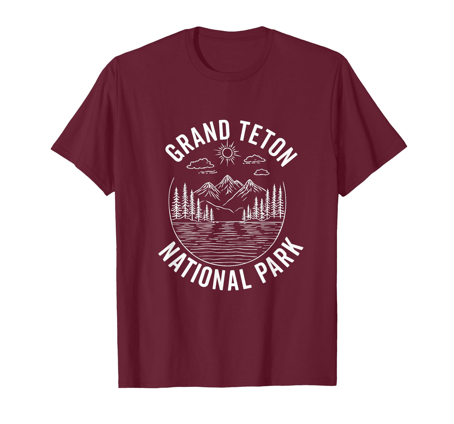grand teton national park souvenir reminder women men T-Shirt