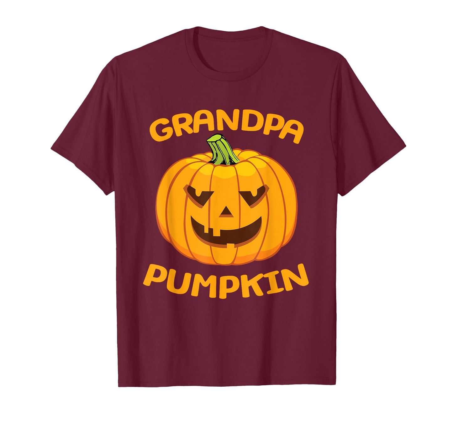 Grandpa Pumpkin Halloween Costume T-Shirt