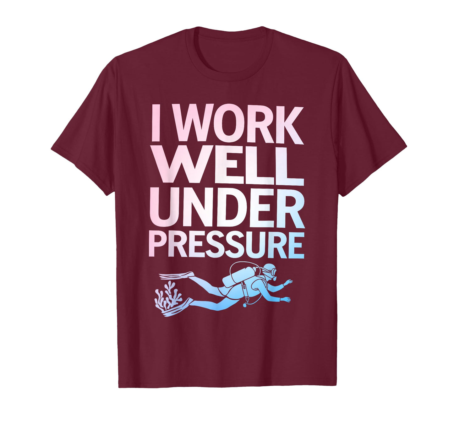 Funny Scuba Diving Art for Men Women Scuba Diver Scuba Lover T-Shirt