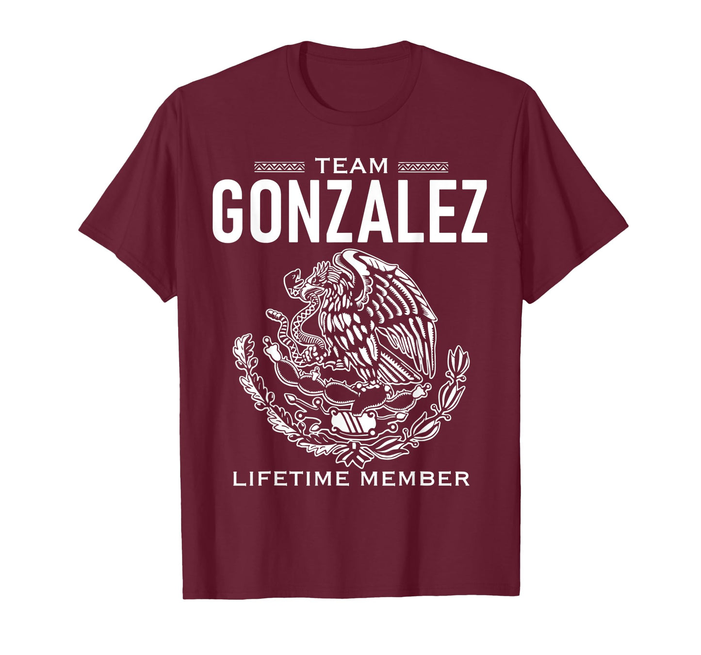 Team Gonzalez Lifetime Member Gift Shirt Proud Surname T-Shirt