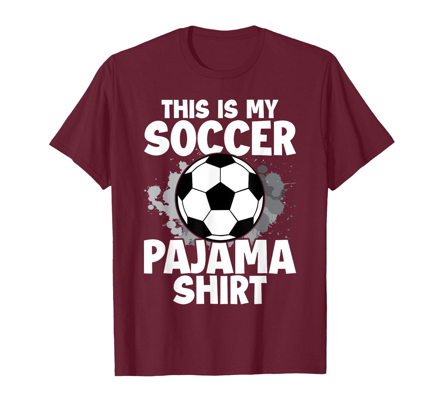 This is My Soccer Pajama for Players Teens Boys Girls T-Shirt