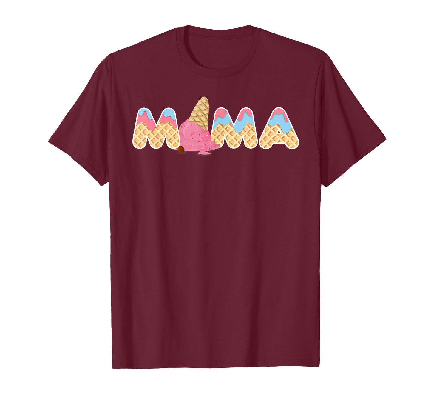 Mama Ice cream Funny First Birthday Ice cream T-Shirt