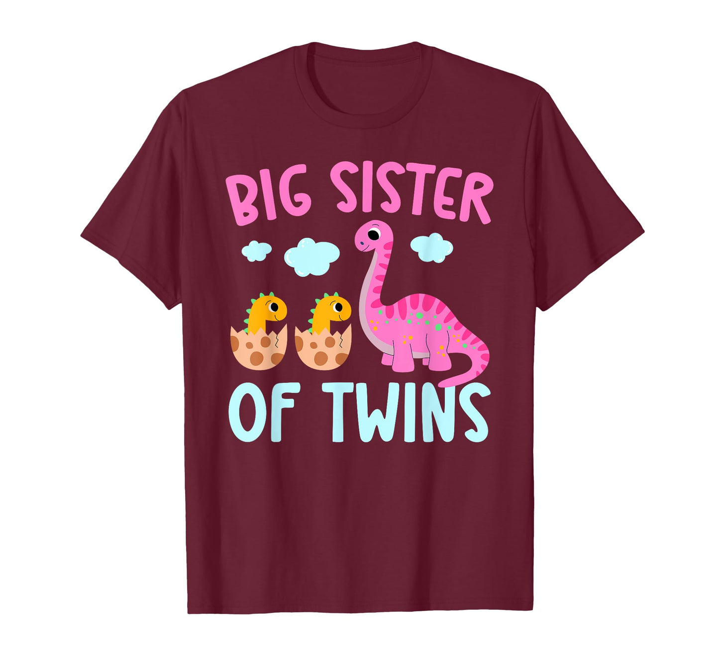 Big Sister Of Twins Big Sister Big Twin Sister T-Shirt