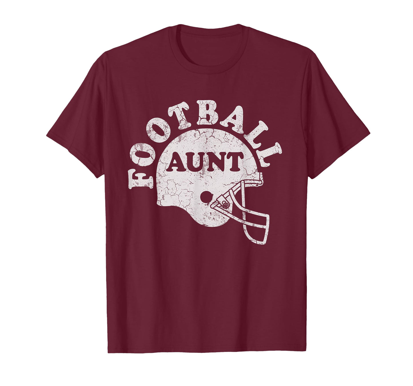 Football Aunt Sports Family Womens T-Shirt