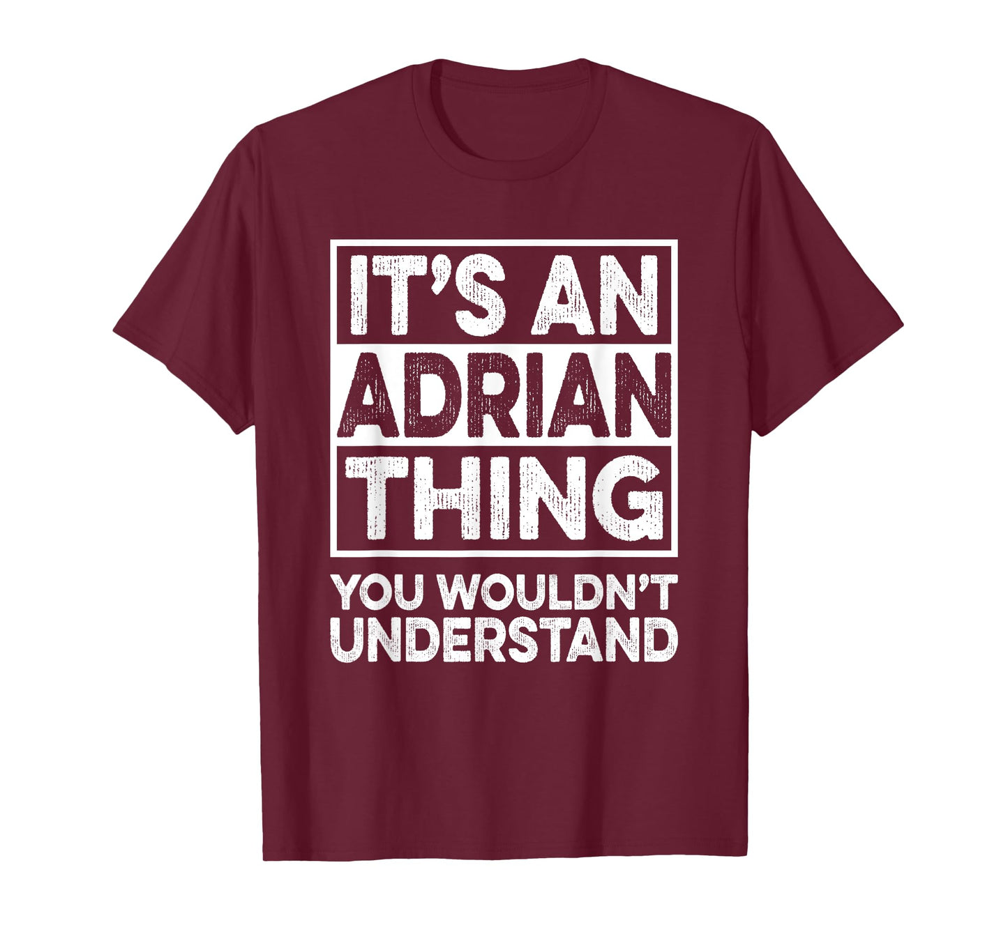 It's An ADRIAN Thing You Wouldn't Understand Funny Christmas T-Shirt