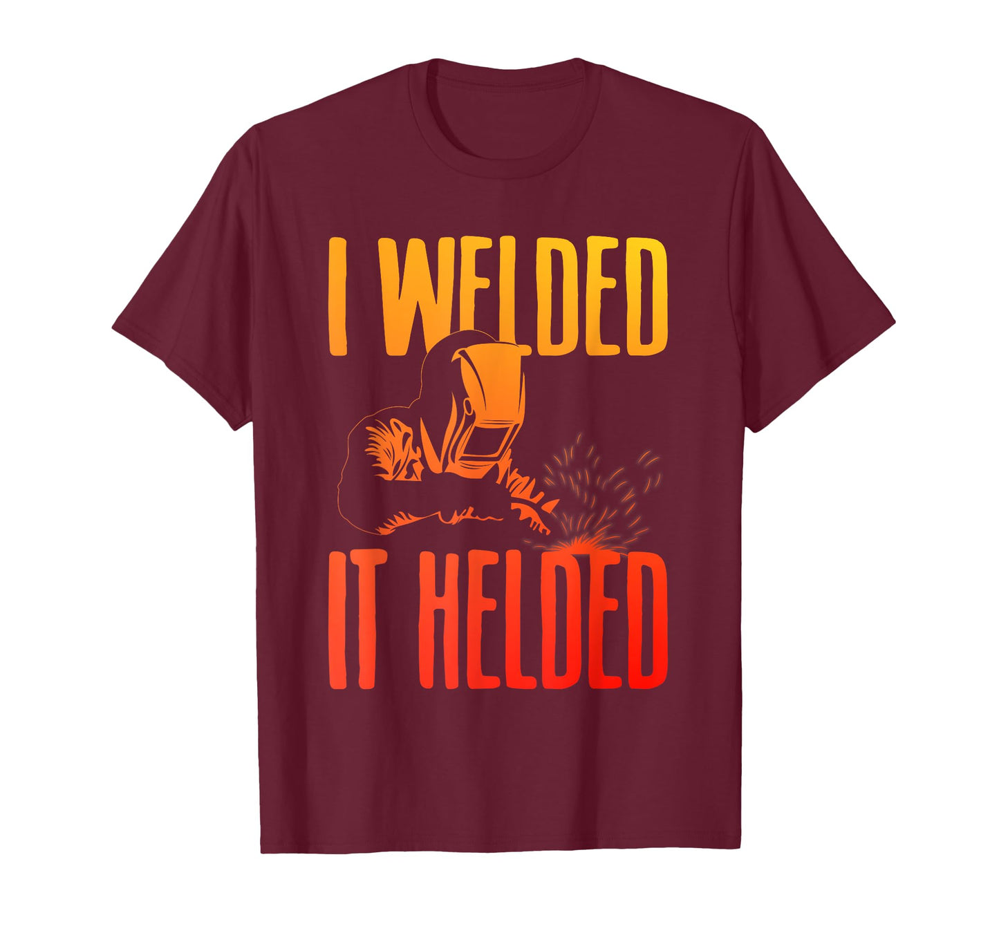 Unique Welding Art for Men Women TIG & MIG Welder Welding T-Shirt