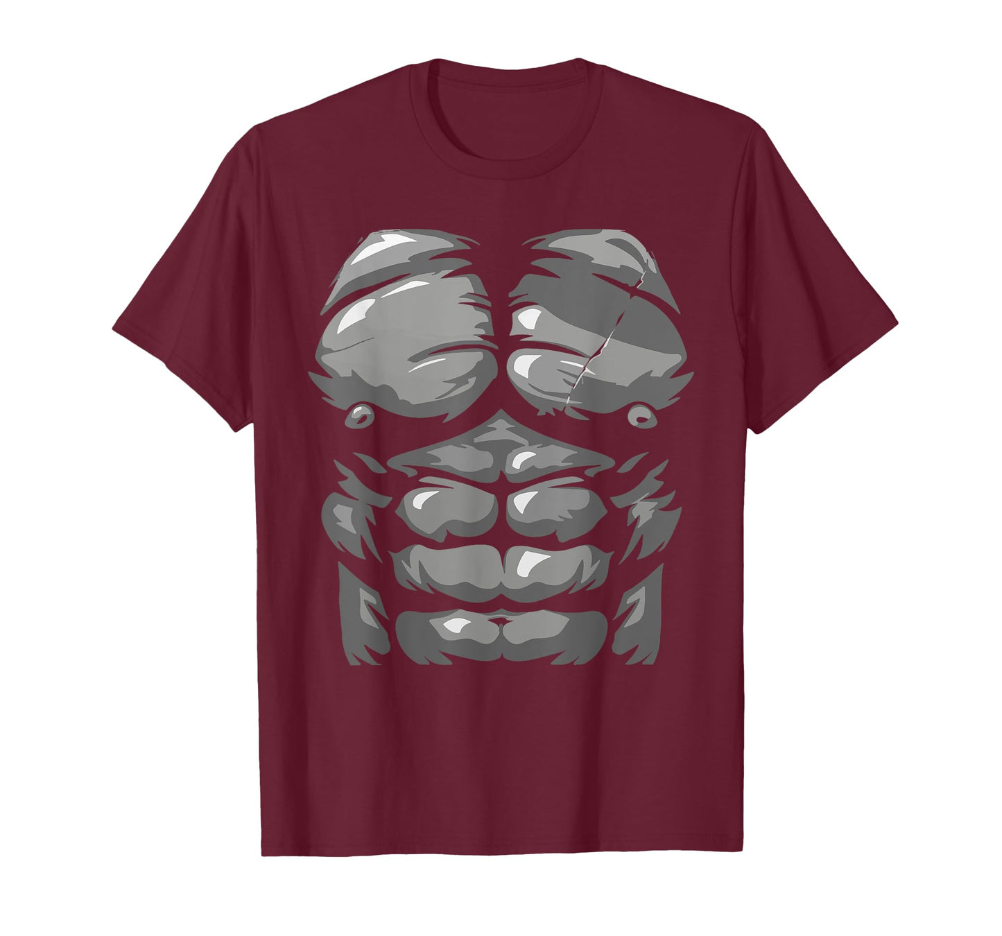 Funny Halloween Shirt Kid Adult Monkey Gorilla Chest Costume T-Shirt