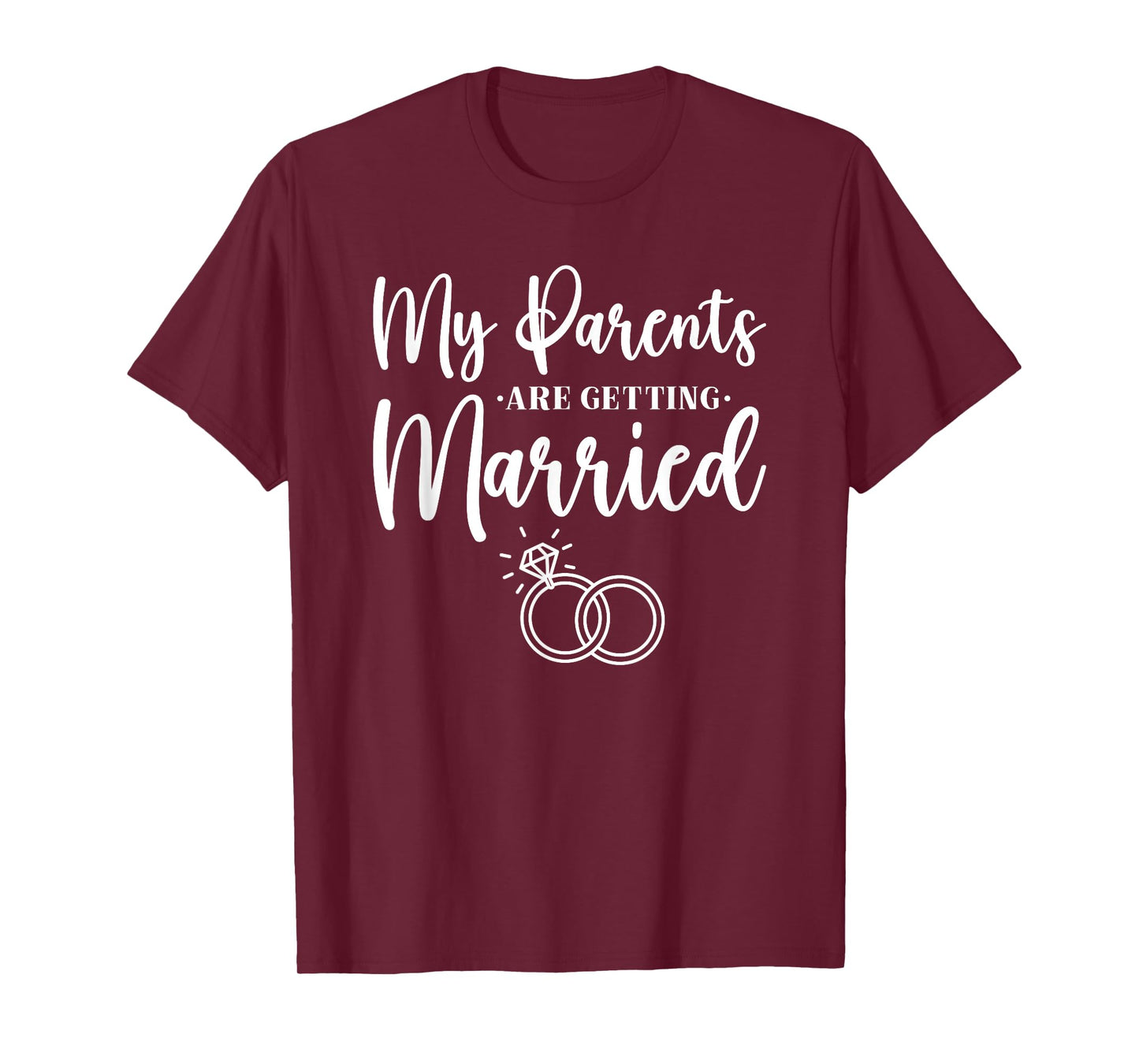 My Parents Are Getting Married Kids Wedding Announcement T-Shirt