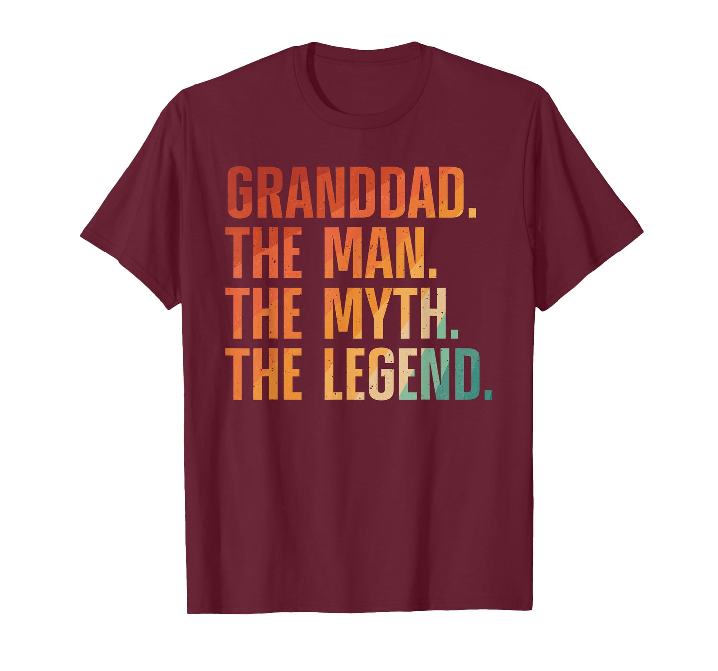 Granddad Art For Grandpa Grandfather From Grandkids Granddad T-Shirt