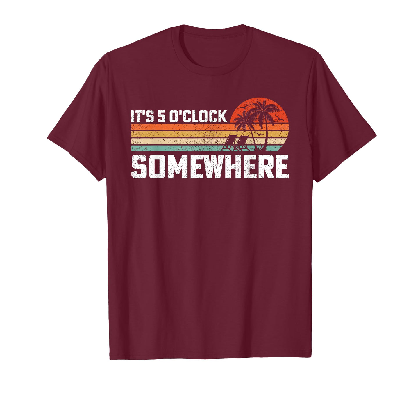 Vintage It's 5 O'clock Somewhere T-Shirt
