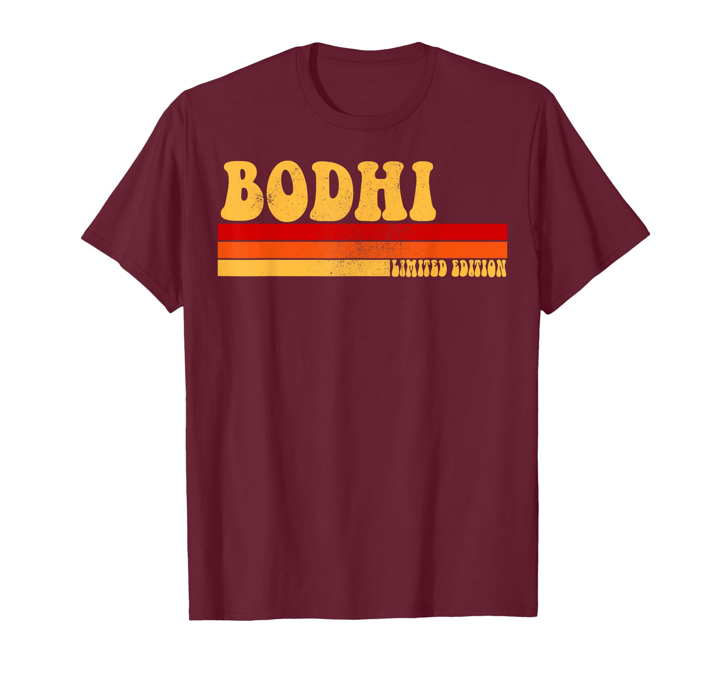 BODHI Name Personalized Idea Men Retro Vintage BODHI T-Shirt