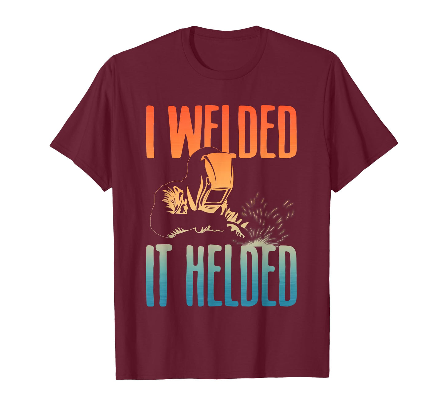 Funny Welding Art For Men Women TIG & MIG Welder Welding T-Shirt