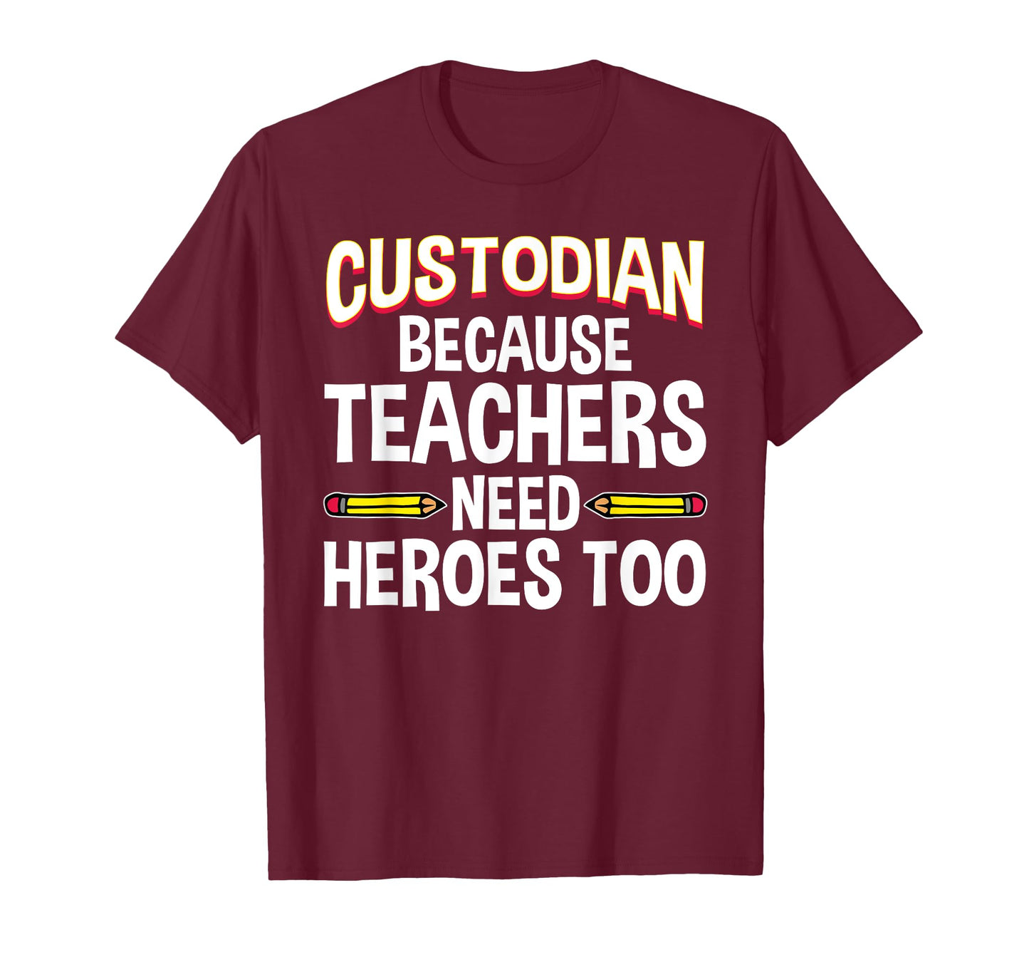 School Custodian Design For Men Women Custodian Appreciation T-Shirt