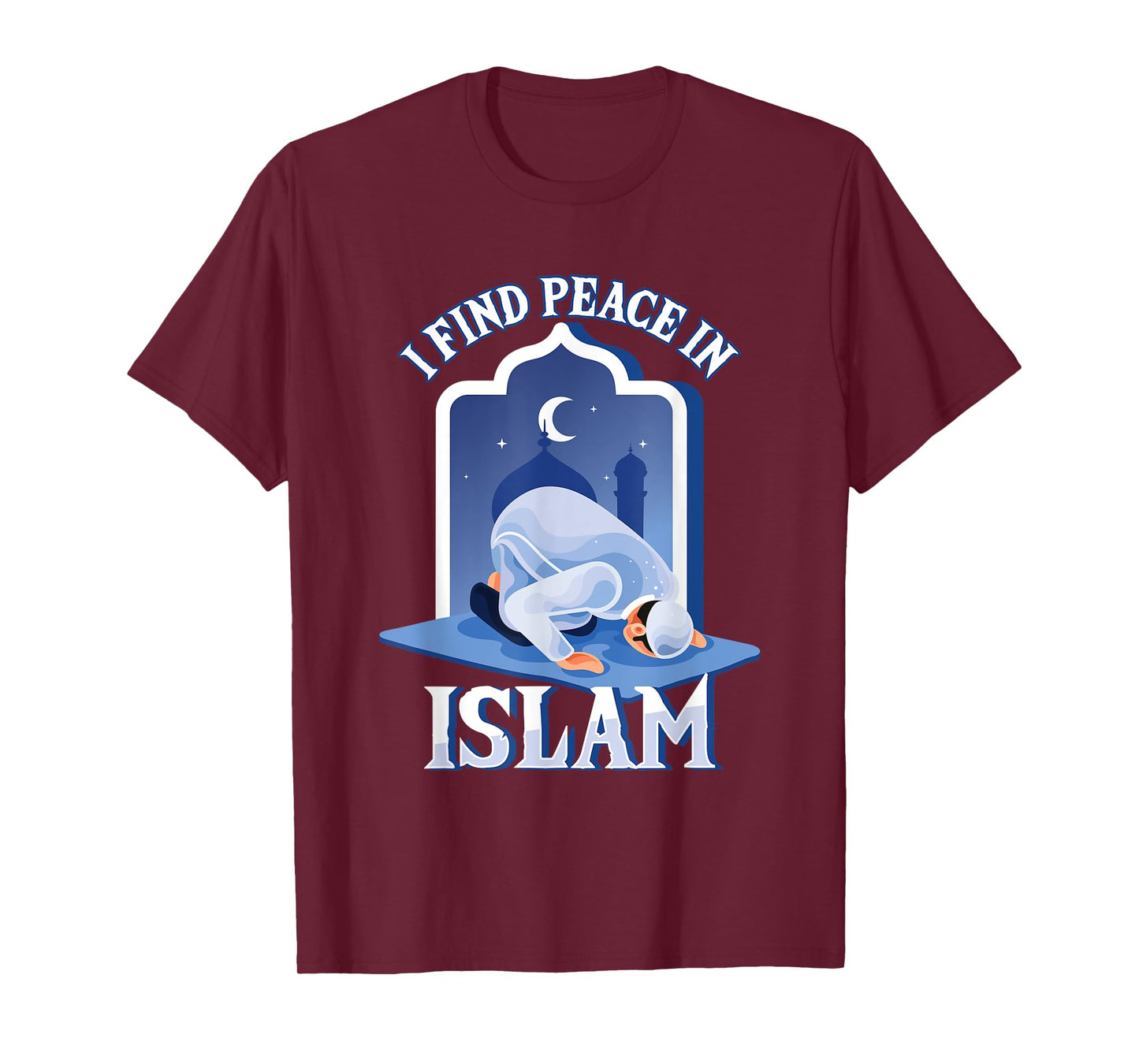 Islam Islamic Peace Finding Religion God Allah Gift T-Shirt