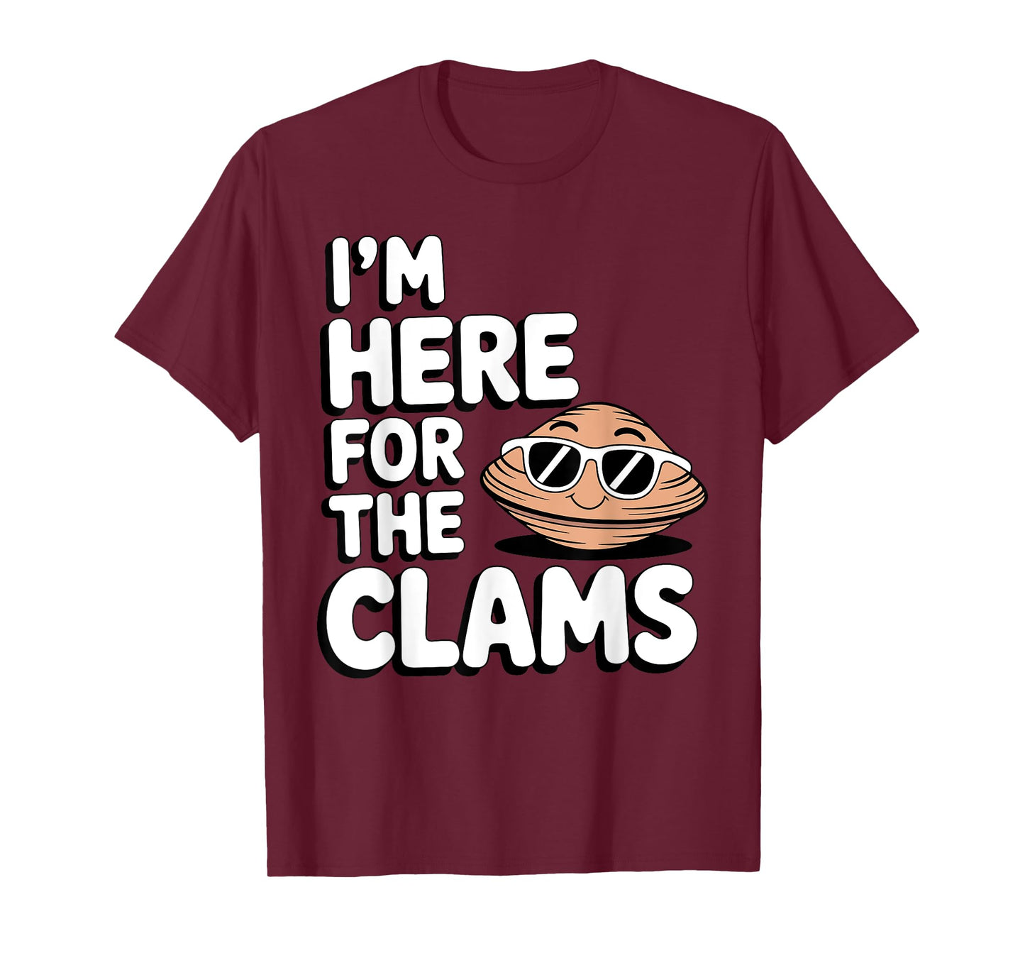Clam Digging Costume Art for Men Women Boys Girls Clamming T-Shirt