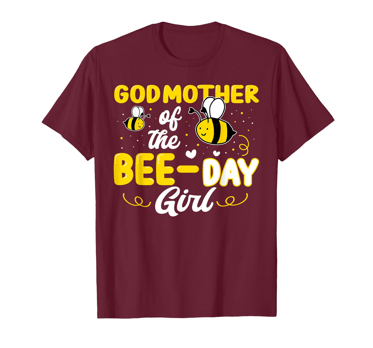 Godmother Of The Bee-Day Girl Matching Family Birthday Party T-Shirt