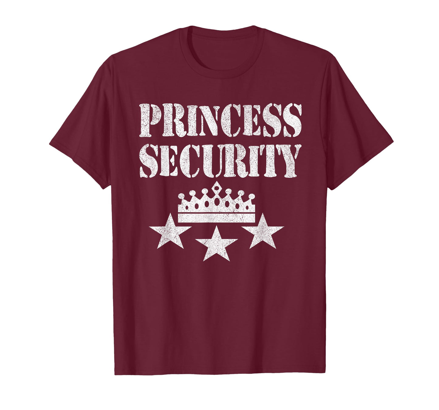 Princess Security - Funny Protective Dad Family, and Friends T-Shirt