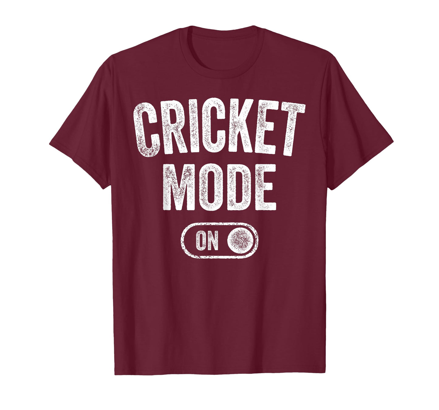Cricket Mode On Funny Cricketer Gift Bowler Coach T-Shirt