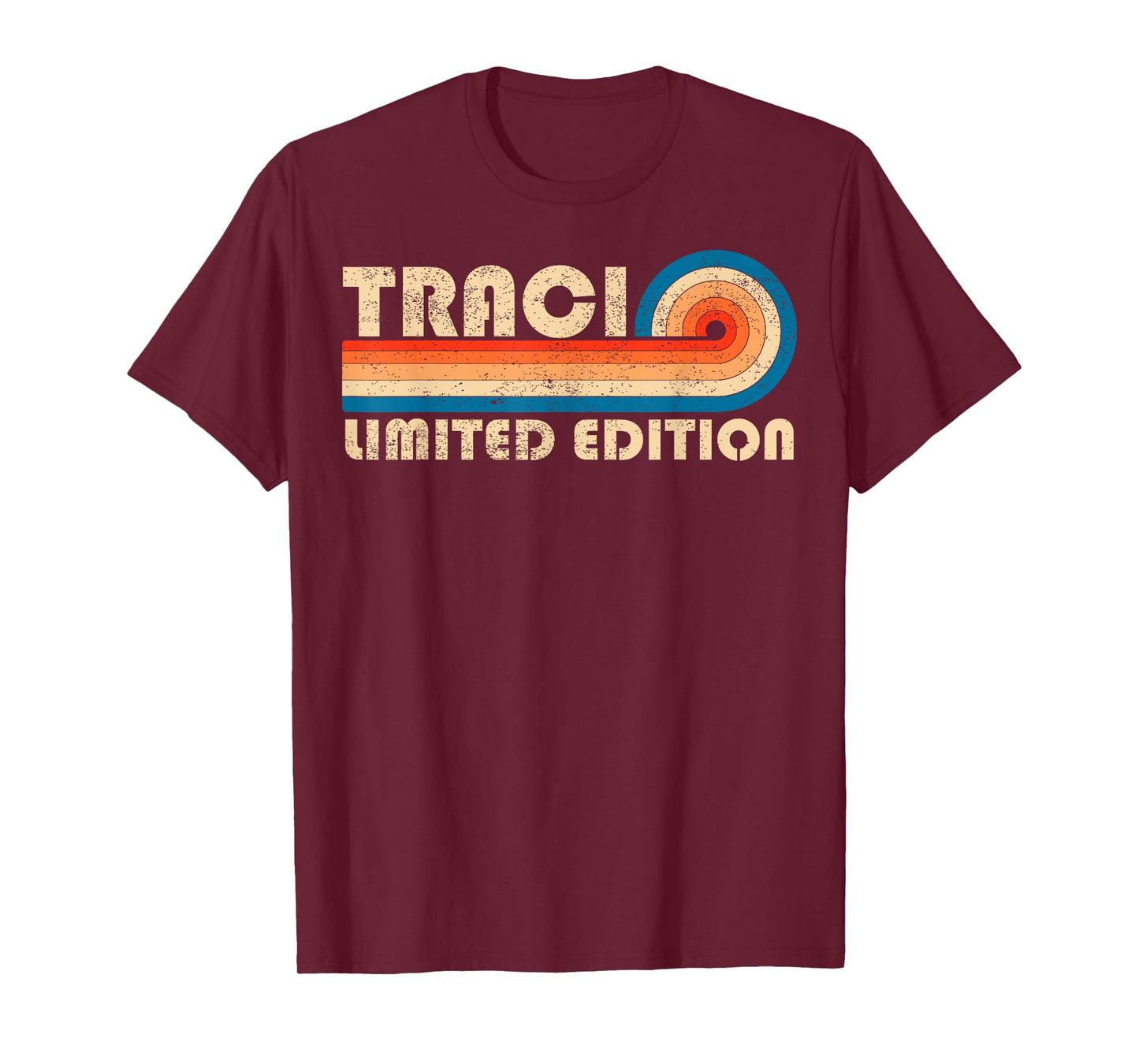 TRACI First Name Funny Retro Vintage Birthday T-Shirt