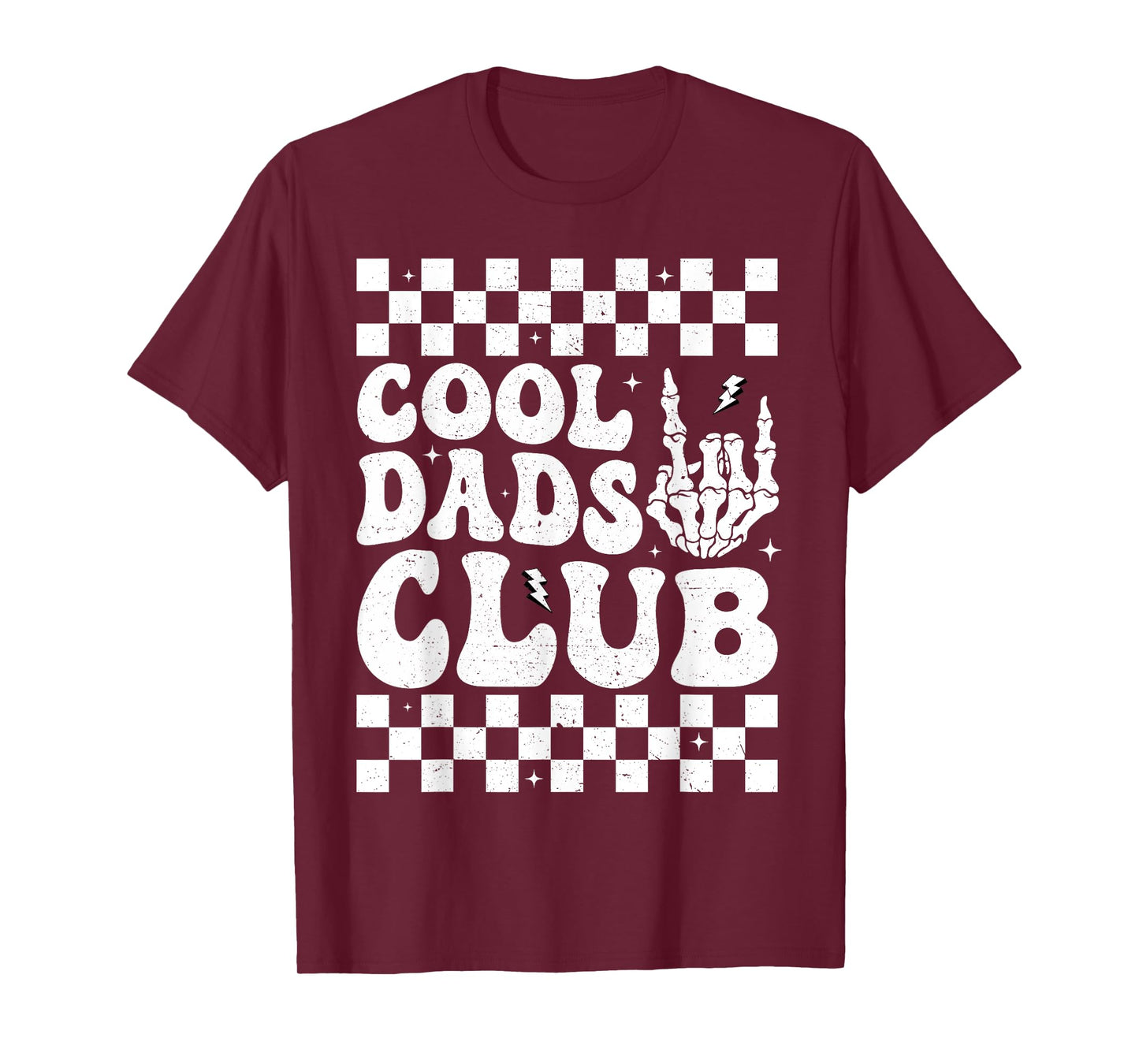 Retro Cool Dads Club Funny Dad Fathers Day T-Shirt