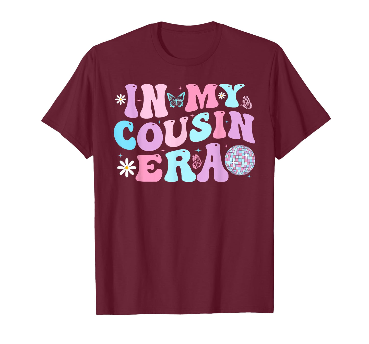 Retro In My Cousin Era Funny Cousins Toddlers Kids T-Shirt