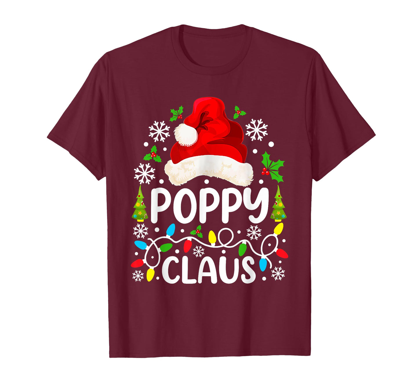 Poppy Claus Funny Christmas Family Matching T-Shirt