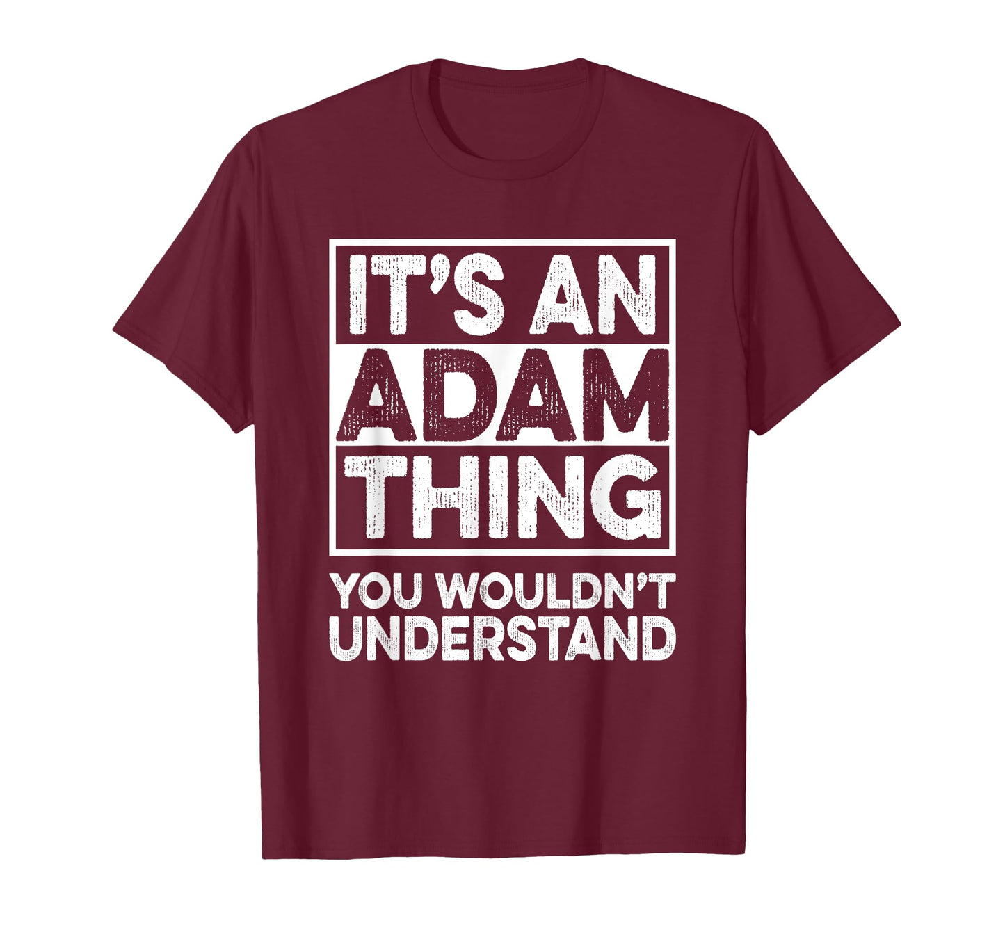 It's An Adam Thing You Wouldn't Understand Adam Christmas T-Shirt